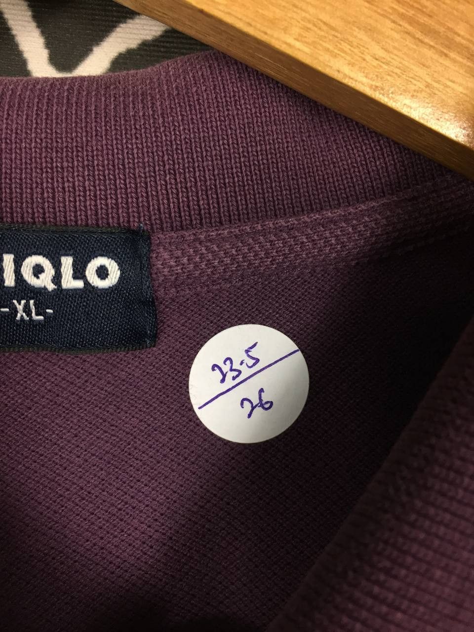 Japanese Brand × Uniqlo Vtg Uniqlo Plain Casual Essential Polo Tee Size US XL / EU 56 / 4 - 8 Thumbnail