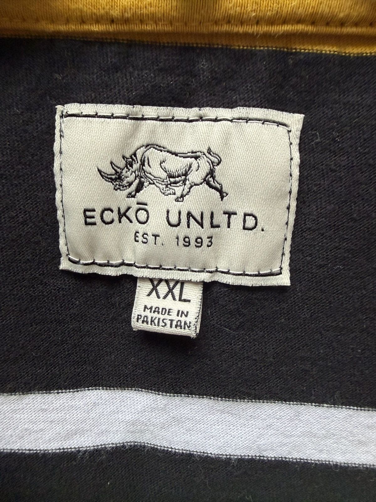 Ecko Unltd. Ecko Unltd colorful striped polo shirt Size US XXL / EU 58 / 5 - 4 Thumbnail