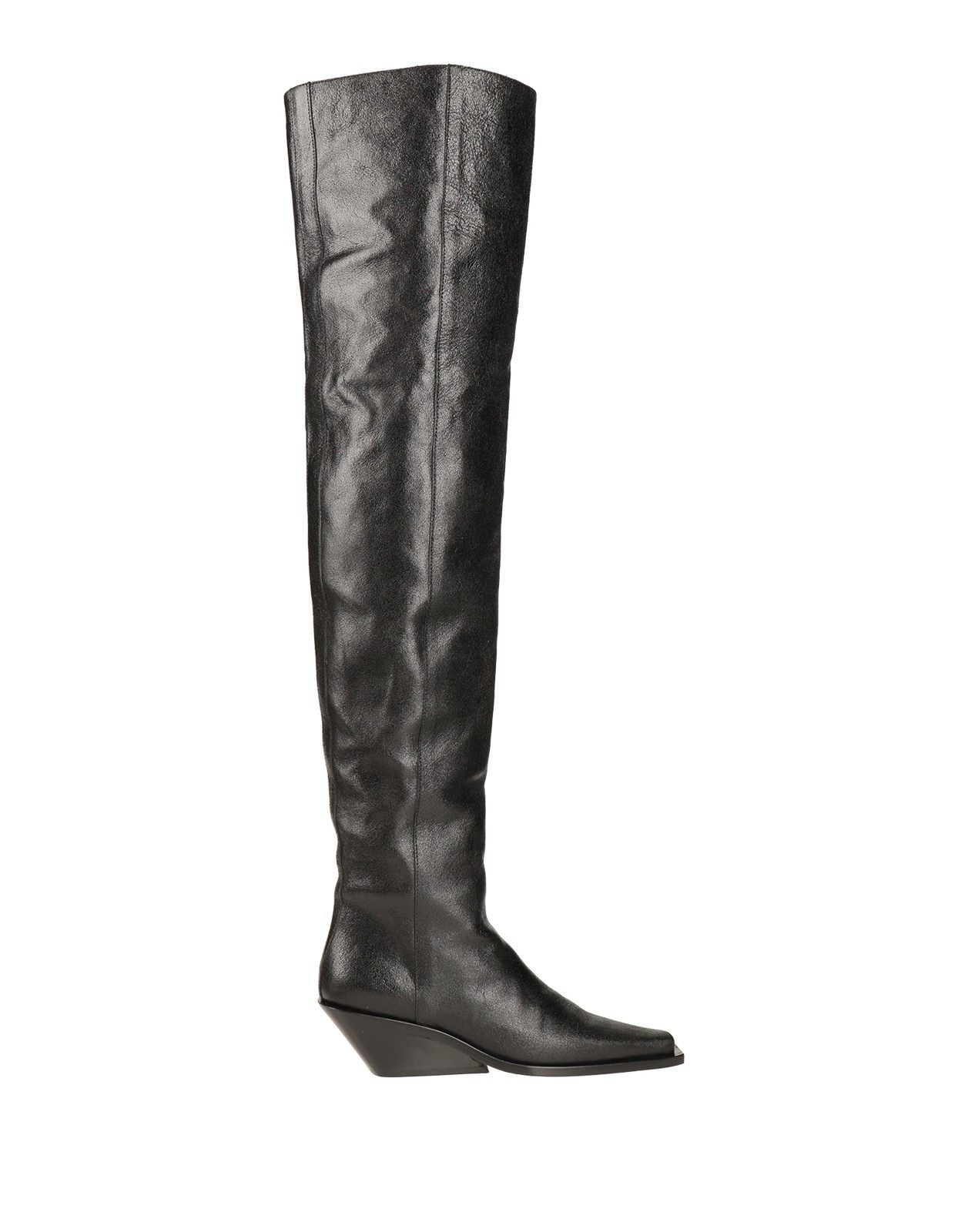 Ann Demeulemeester ANN DEMEULEMEESTER Leather Tall Boots Size US 7.5 / IT 37.5 - 3 Thumbnail
