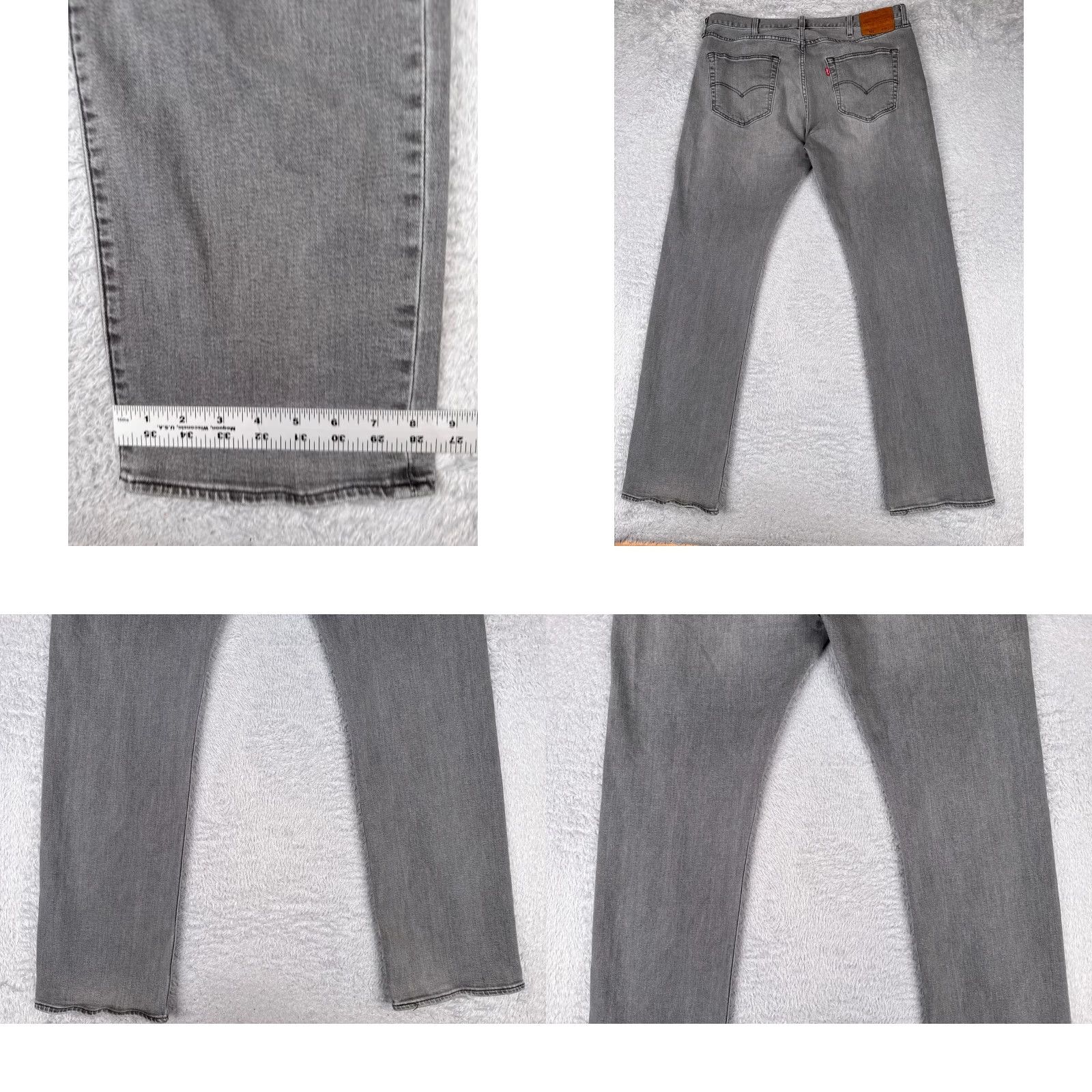 Levi's VINTAGE Levis Jeans 501 XX Adult 38 Black Denim Button Cotton 38x33 Regular 5-Pocket Mens Size US 38 / EU 54 - 10 Thumbnail
