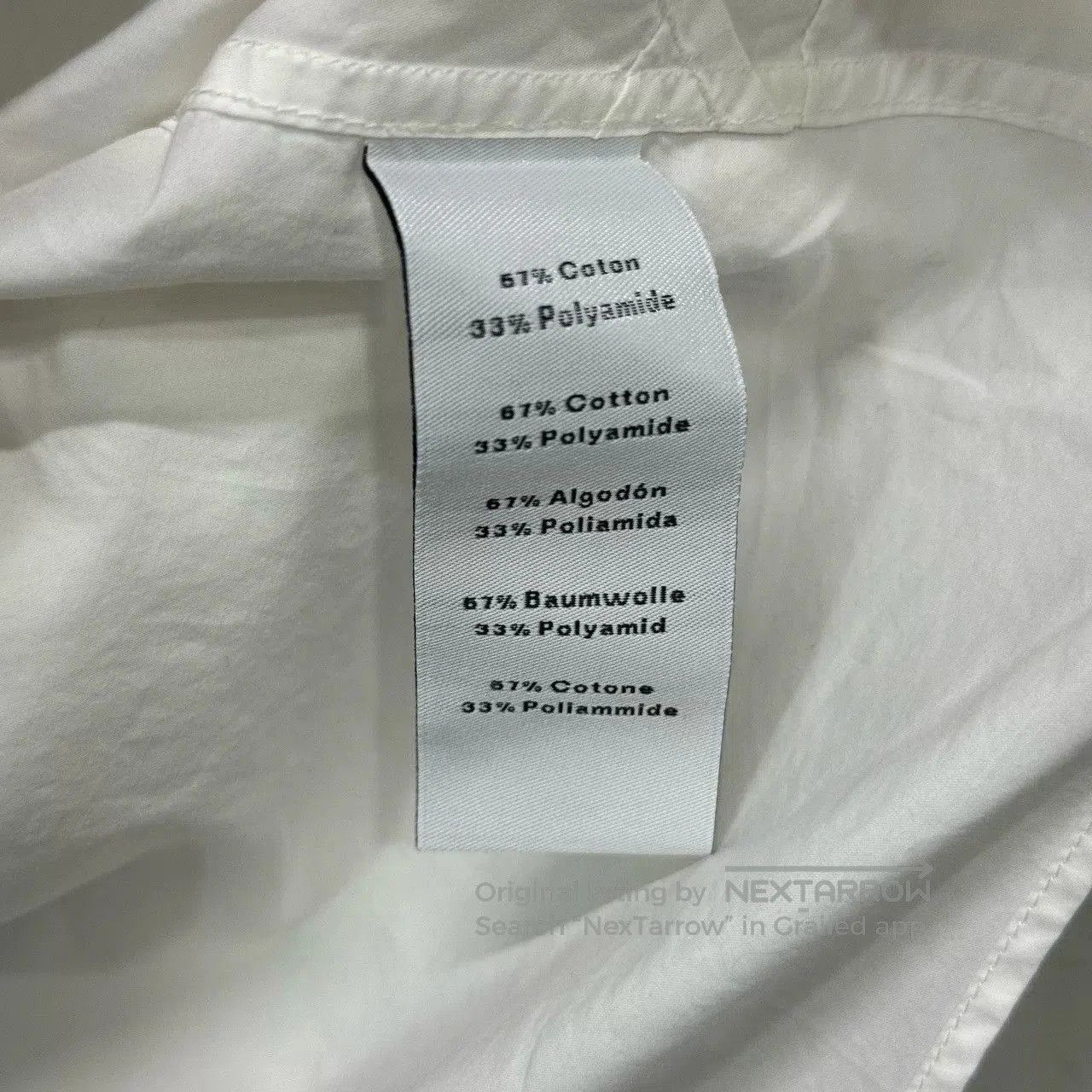 Hermes Hermes White Striped Shirt Size 41. Size US M / EU 48-50 / 2 - 5 Thumbnail