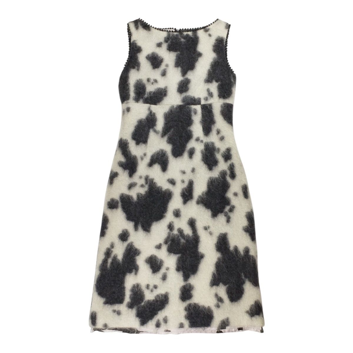 Moschino Moschino Cow Mohair Dress Size M / US 6-8 / IT 42-44 - 1 Thumbnail