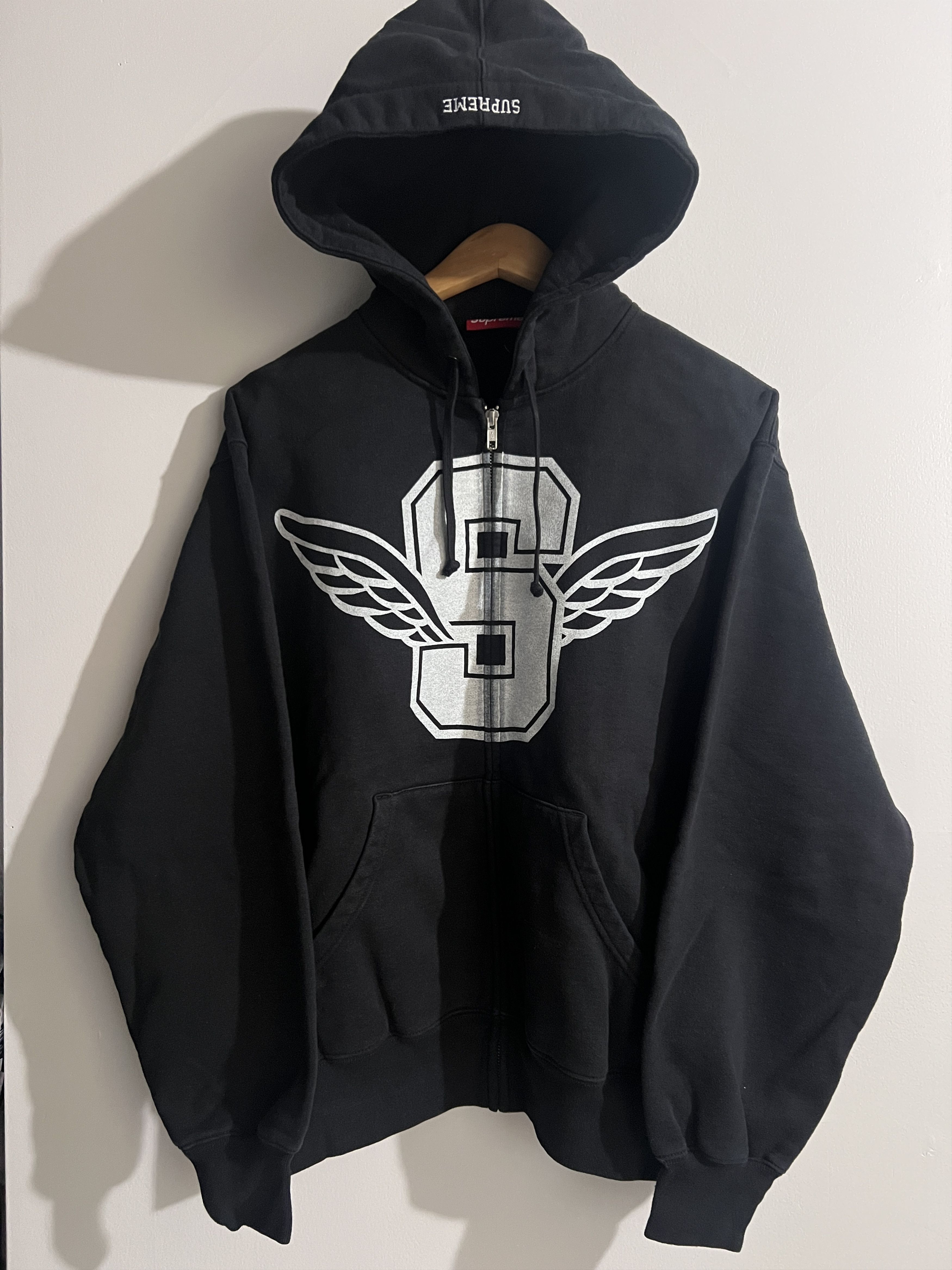 【SUPREME】 Aoi Zip Up Hooded Sweatshirt Black - 24SS Buy Supreme AOI Zip Up Hooded Sweatshirt 'Black' - SS24SW43