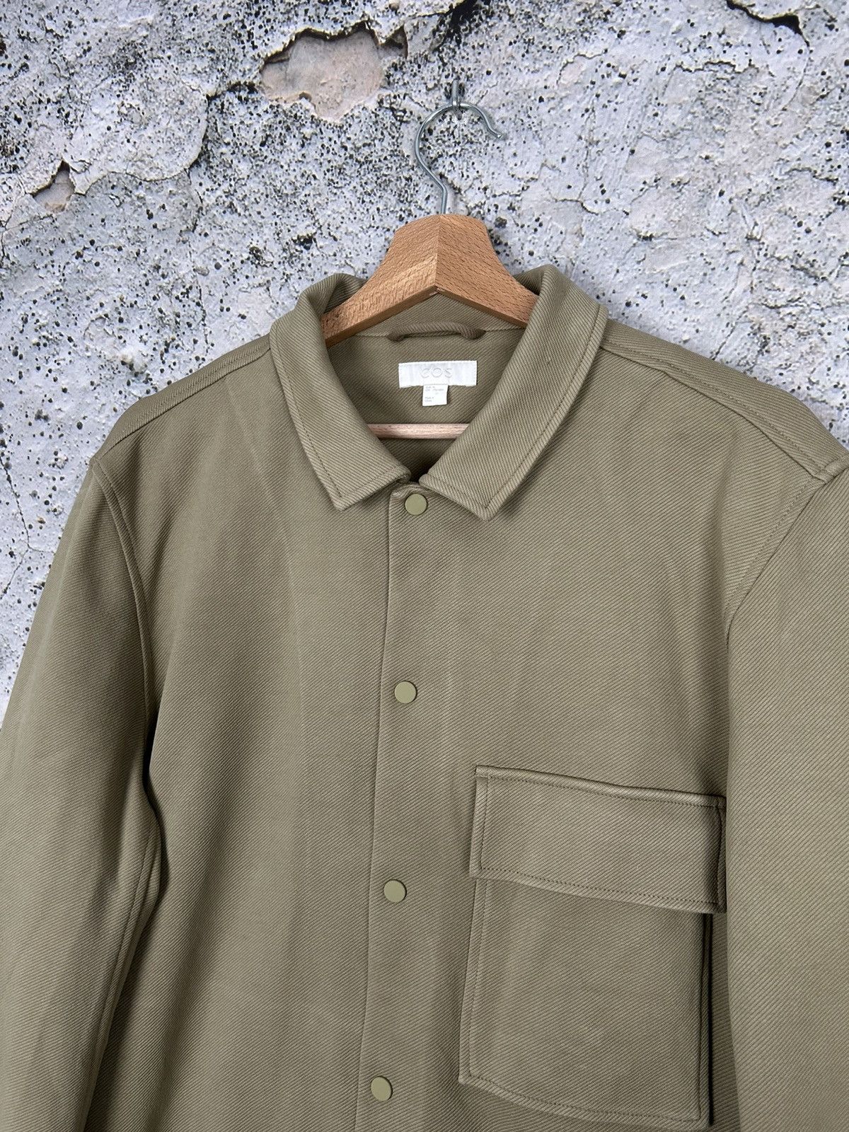 Cos COS Beige Pocket Jacket Minimalist Designer Avant Garde Rare Size US M / EU 48-50 / 2 - 3 Thumbnail