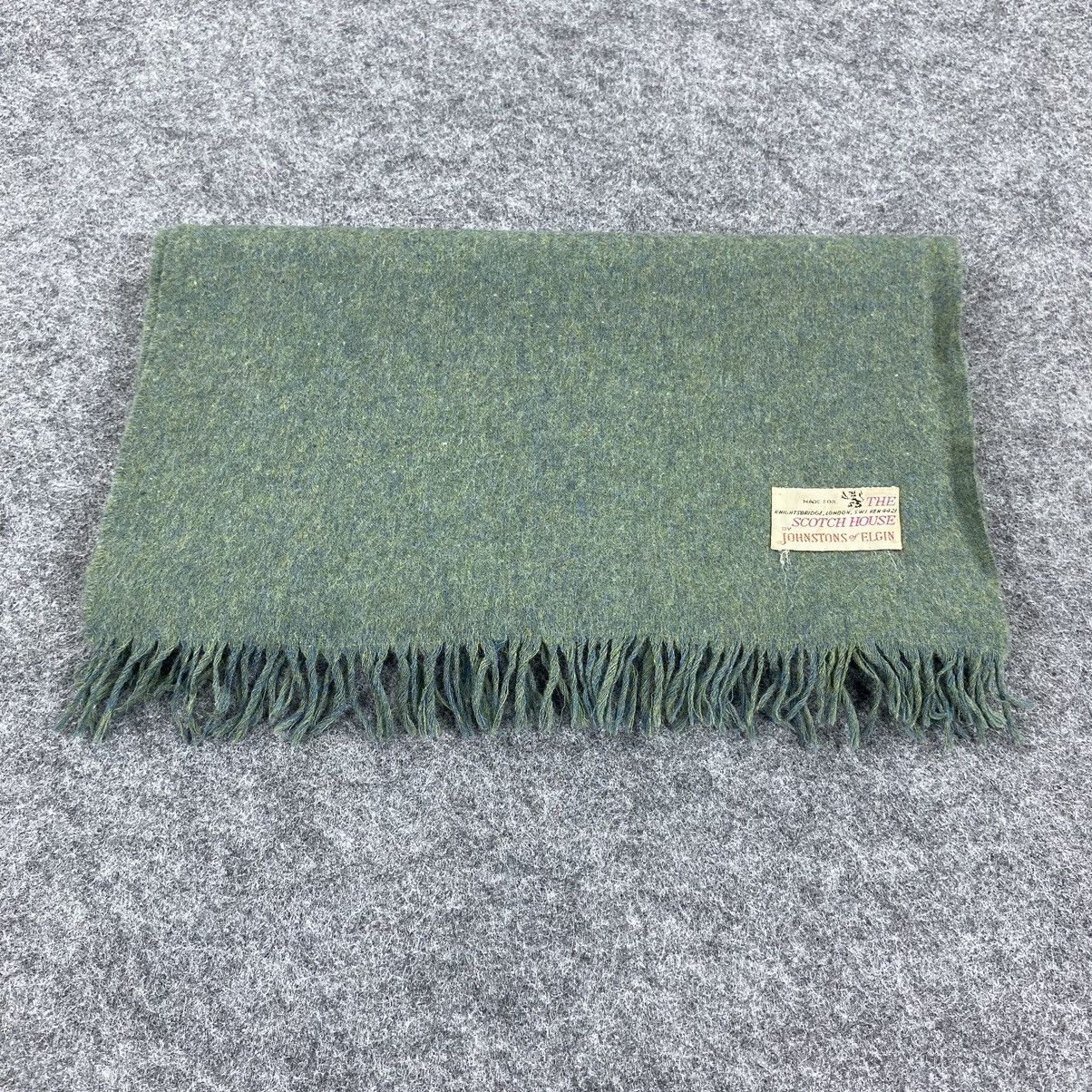 Johnstons Of Elgin × Vintage Johnstons of Elgin Scarf # Muffler # Neckwear # D113 Size ONE SIZE - 7 Thumbnail