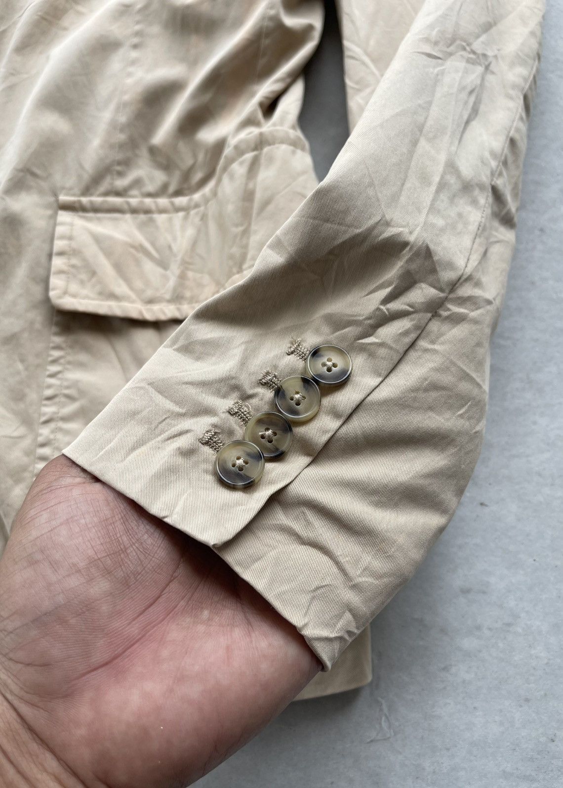 Polo Ralph Lauren Polo Ralph Lauren Unconstructed Cotton Chino Blazer/Jacket Size US M / EU 48-50 / 2 - 9 Thumbnail