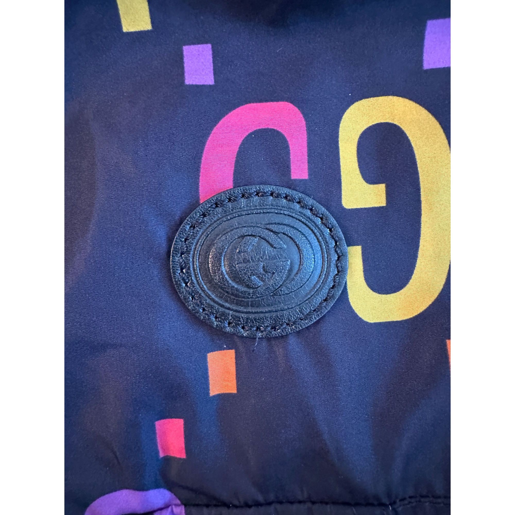 Gucci GUCCI Jumbo GG Squared Printed Anorak Jacket Size XS / US 0-2 / IT 36-38 - 4 Thumbnail