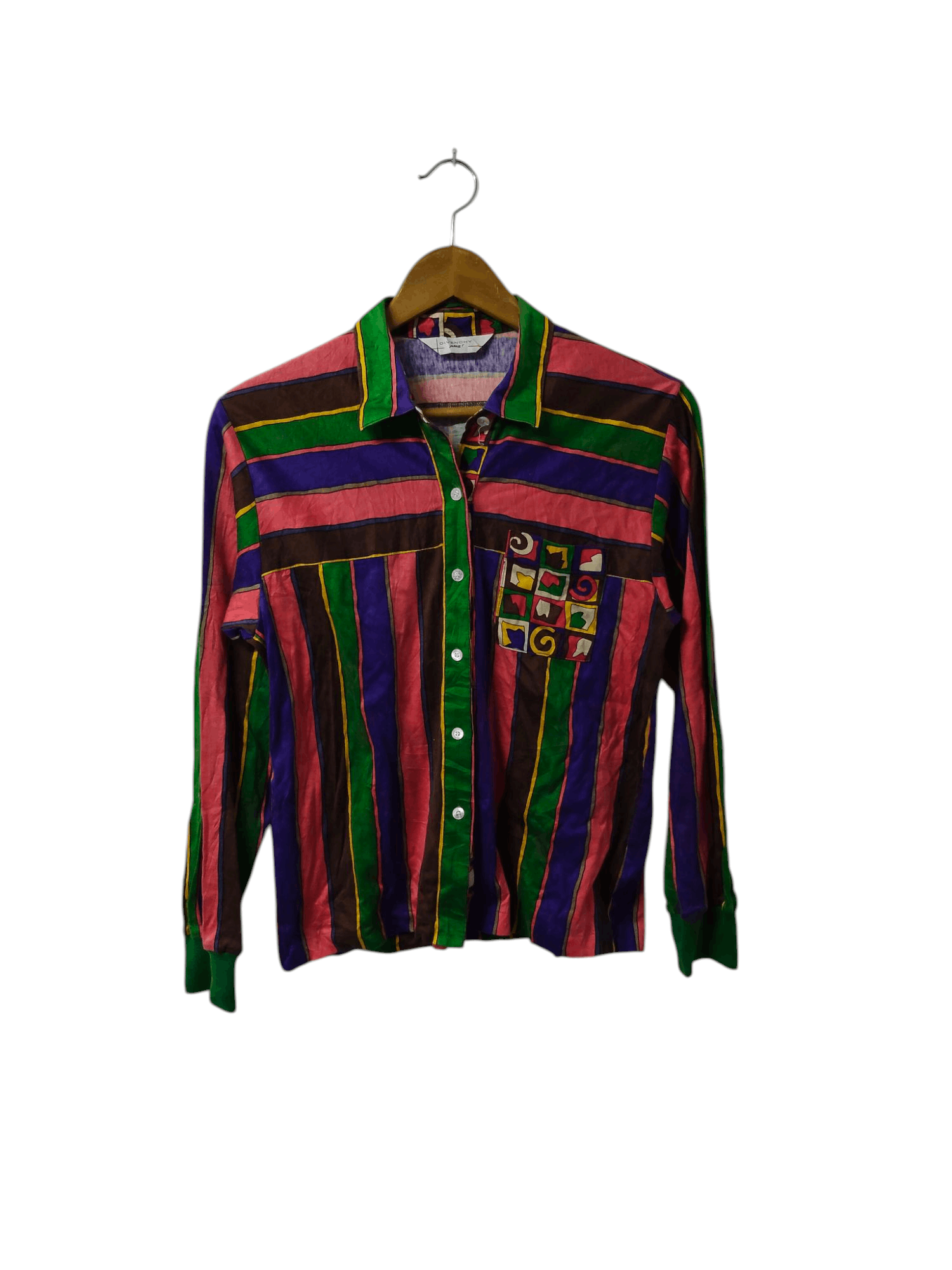 Givenchy × Vintage vintage GIVENCHY PLAY women multicolour shirt Size M / US 6-8 / IT 42-44 - 1 Thumbnail