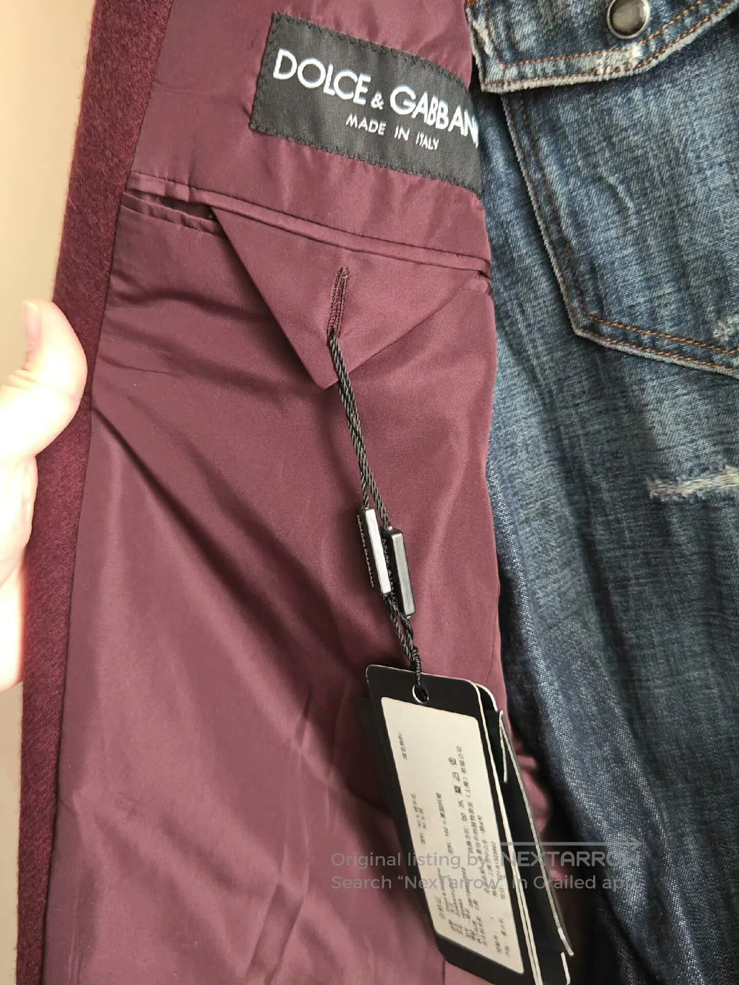 Dolce & Gabbana Dolce & Gabbana DG Wool Denim Two. Size US M / EU 48-50 / 2 - 4 Thumbnail