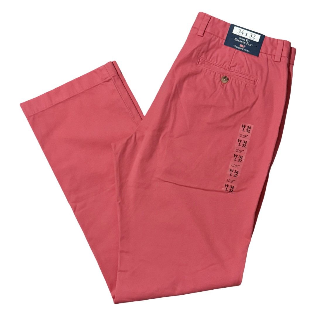 Vineyard Vines Vineyard Vines Men’s Slim Fit Breaker Pant Jetty Sz 34x32 Size US 34 / EU 50 - 6 Thumbnail