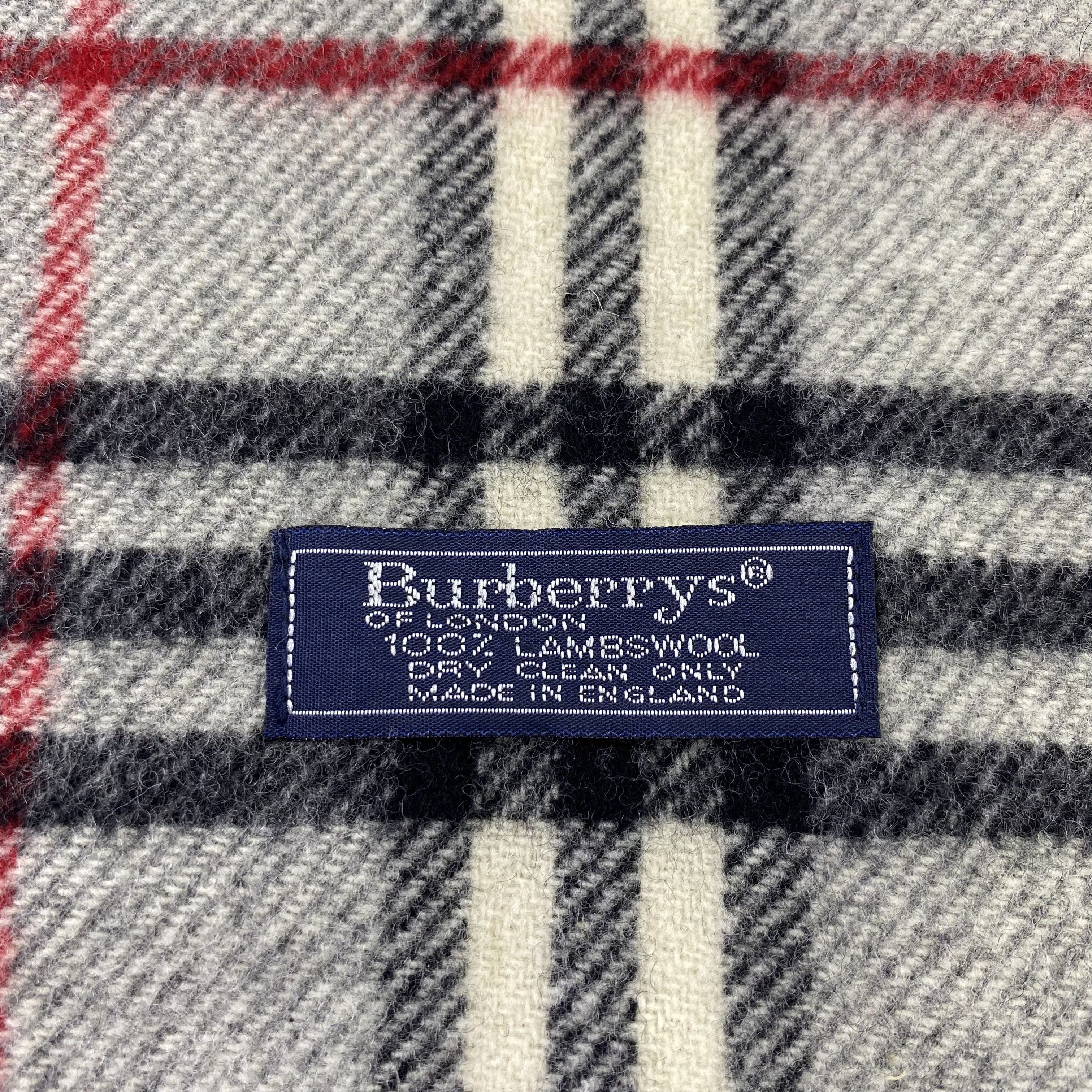 Burberry Burberry Wool Muffler / Scarf / Neckwear -T1305 Size ONE SIZE - 5 Thumbnail