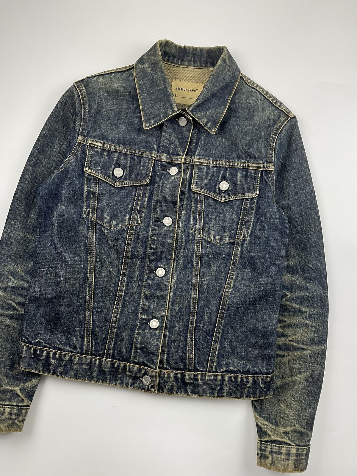 Helmut Lang Helmut Lang Classic Denim Jacket Size US S / EU 44-46 / 1 - 5 Thumbnail