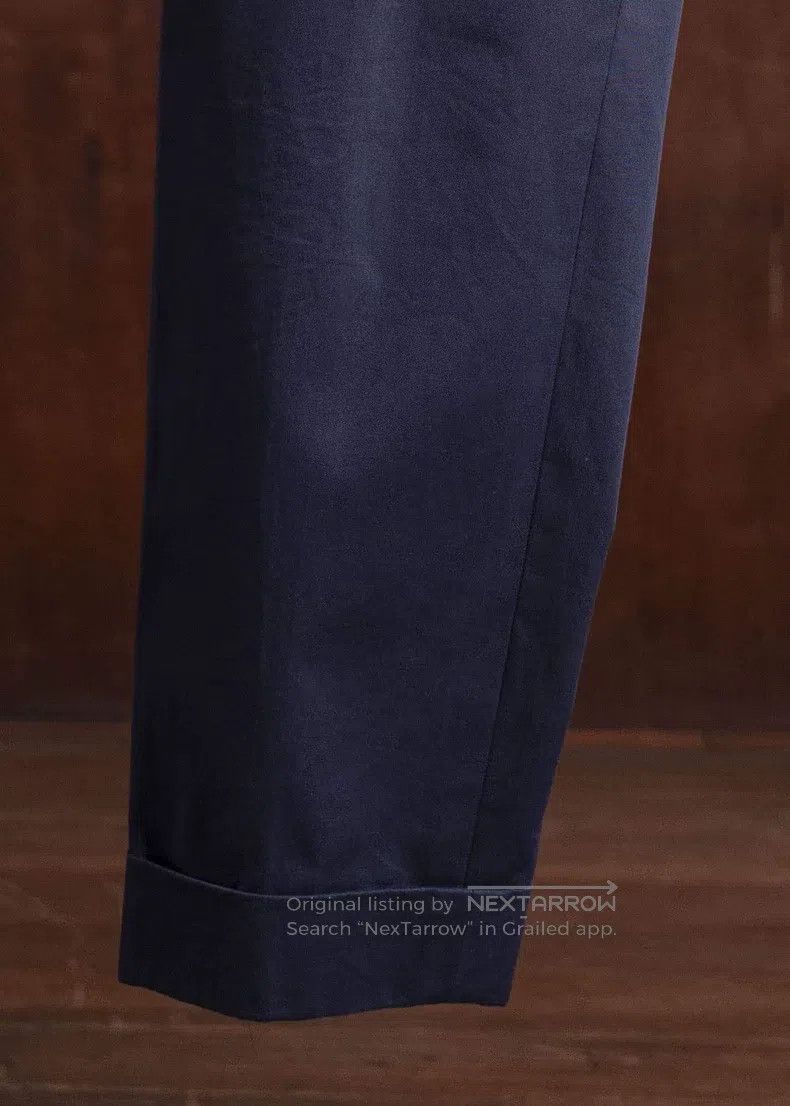 Dries Van Noten Dries Van Noten Blue Casual Pants Size US 30 / EU 46 - 4 Thumbnail