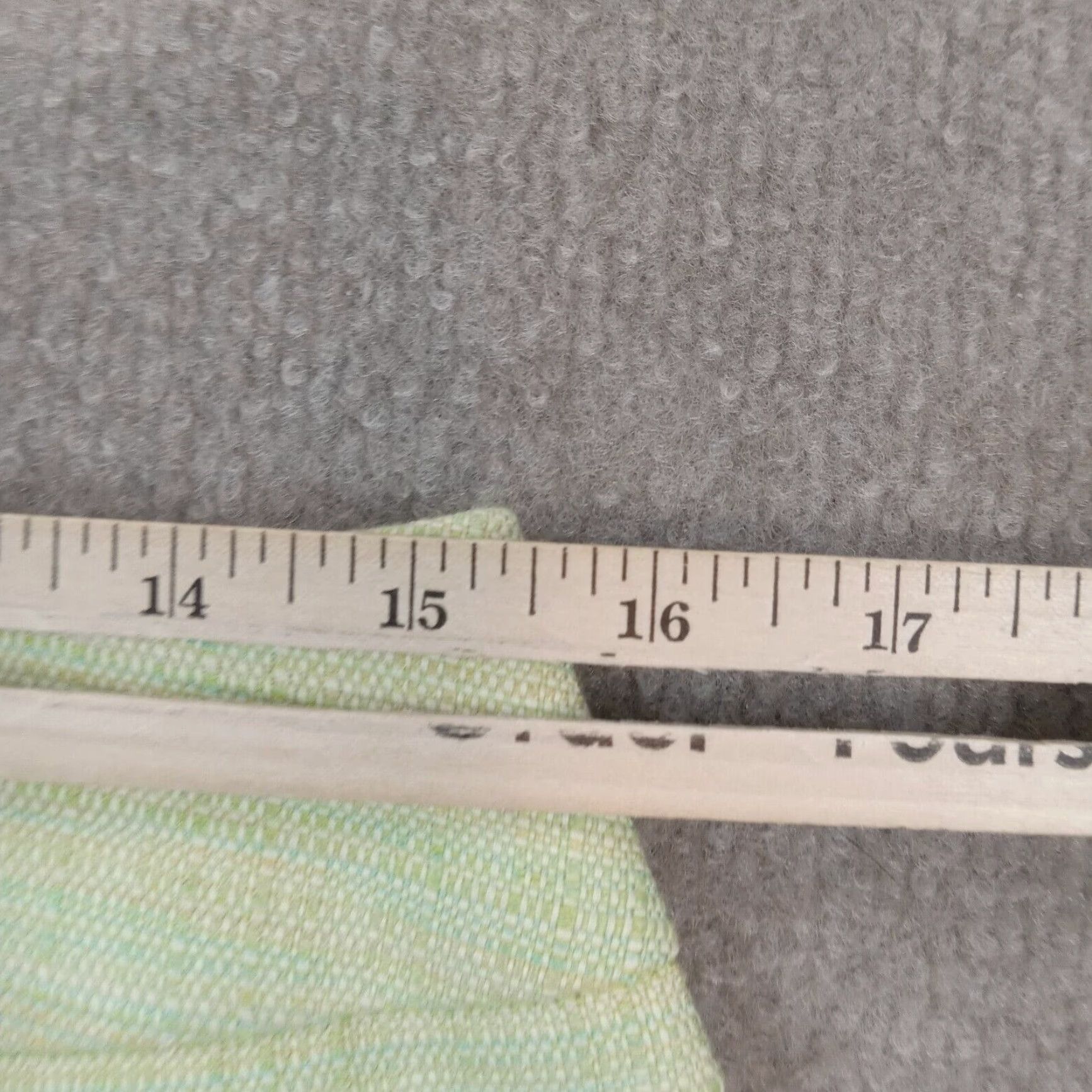Vintage Dana Buchman Green Knee Length Lined A-Line Skirt Womens 8 Cotton Casual Size 30" / US 8 / IT 44 - 6 Thumbnail