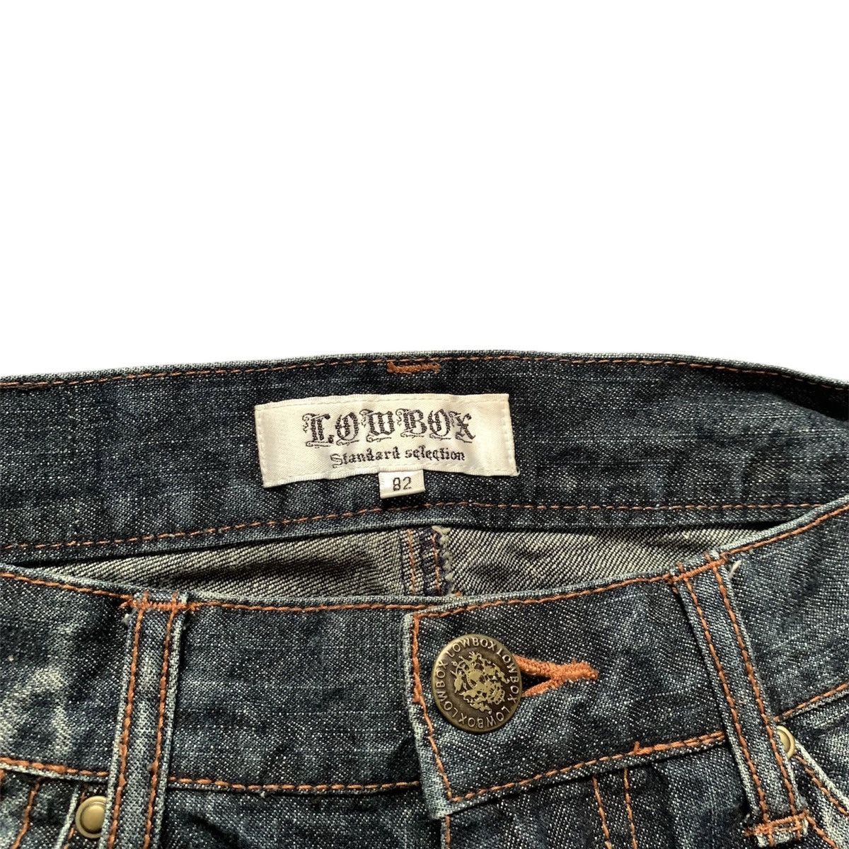Japanese Brand Low box flare jeans ifsixwasnine lgb style Size US 30 / EU 46 - 5 Thumbnail