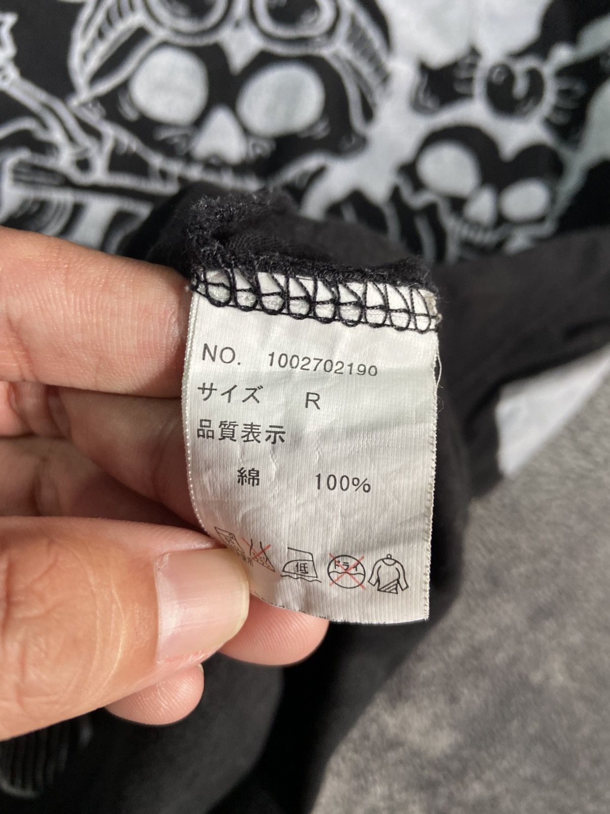 20471120 × If Six Was Nine × Japanese Brand Skull Motoride Ifsixwasnine Longsleeve Size US M / EU 48-50 / 2 - 6 Thumbnail