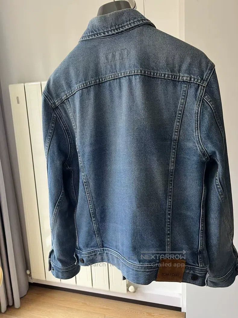 Tom Ford Tom Ford Classic Men's Denim Short Jacket, Japanese Selved Size US M / EU 48-50 / 2 - 2 Thumbnail