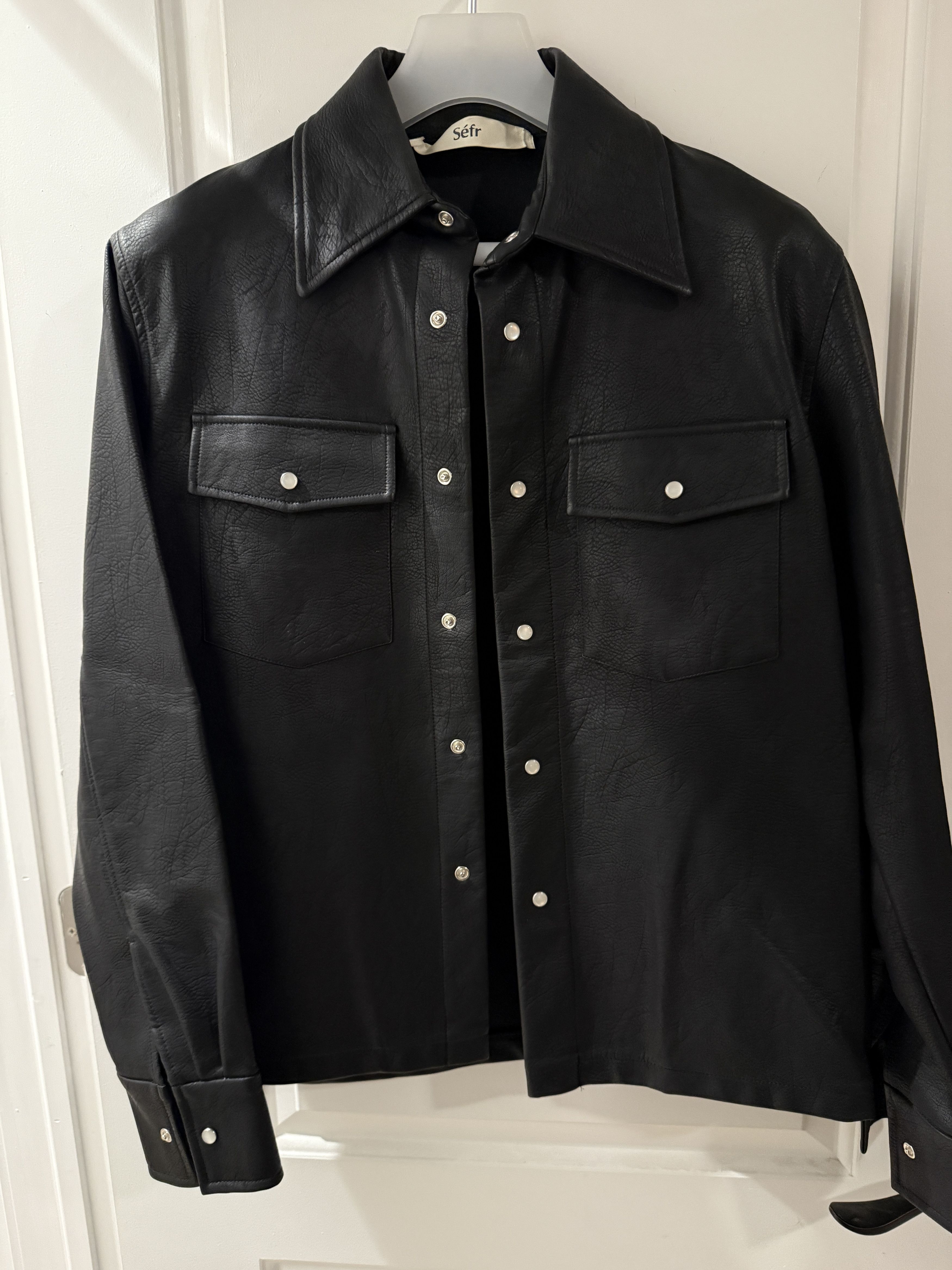 Sefr Sefr 'Truth' Faux Leather Jacket | Grailed