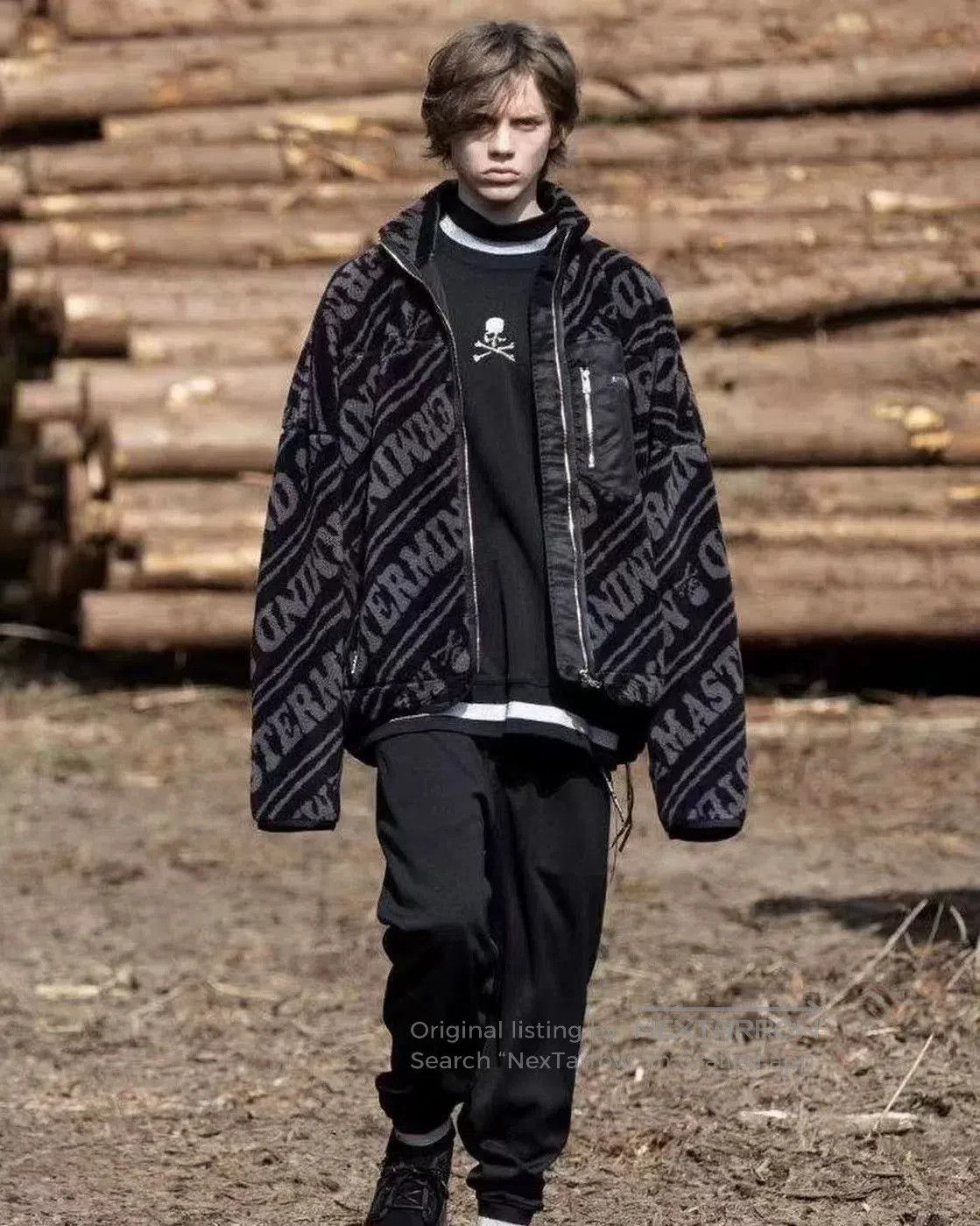 Mastermind World Mastermind World 21AW Fleece Stand Collar Jacket. Size US M / EU 48-50 / 2 - 8 Thumbnail