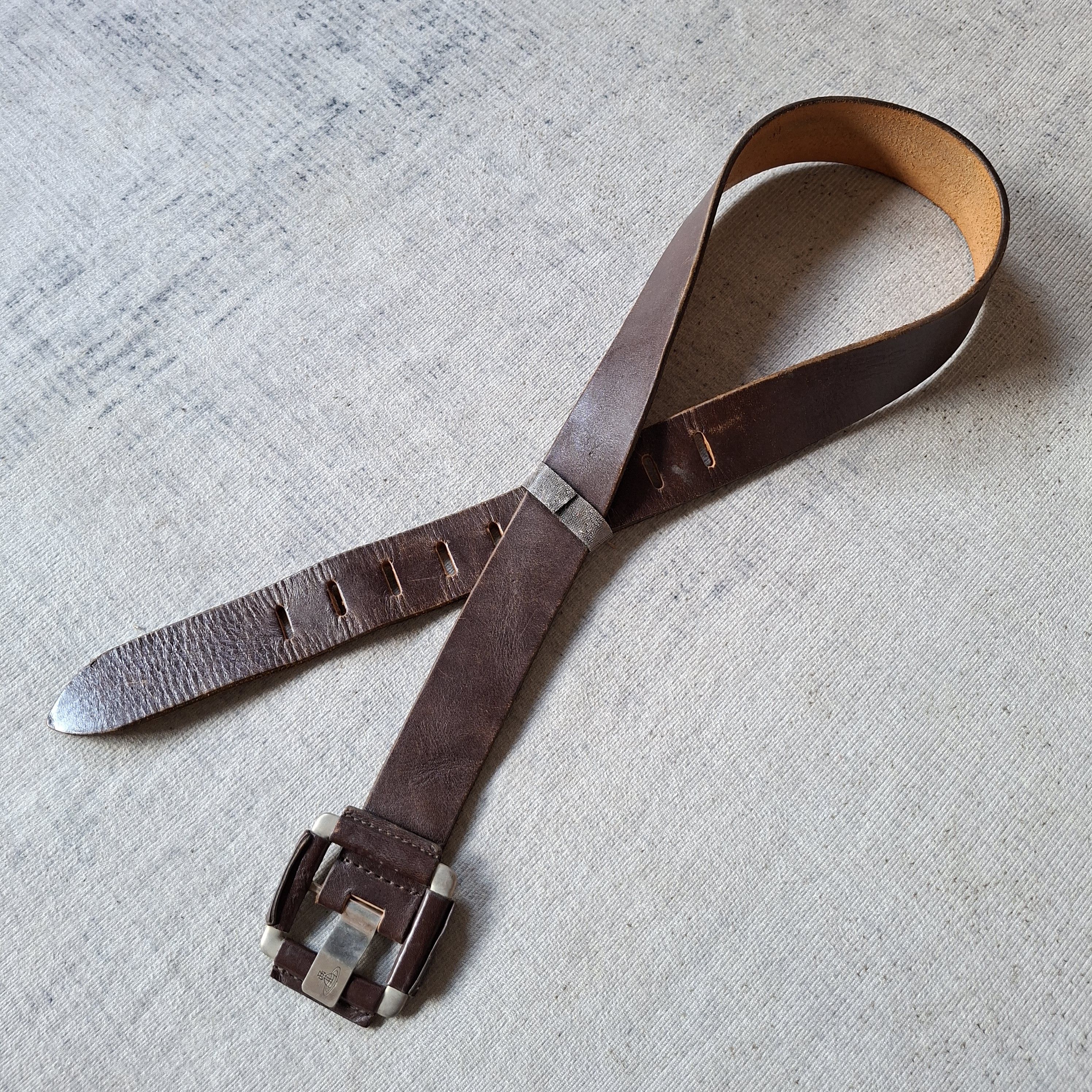 Vivienne Westwood 💥 Vintage vivienne westwood garrison soft leather belt Size ONE SIZE - 9 Thumbnail