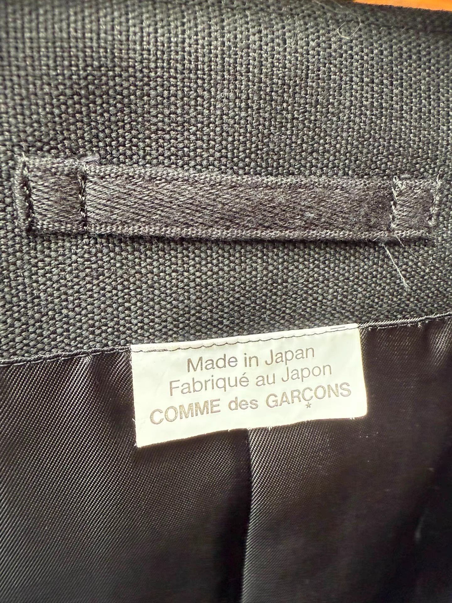 Comme des Garcons Homme Plus CDG Homme Plus 23SS Round Neck Wool Jacket K20 Size US M / EU 48-50 / 2 - 5 Thumbnail