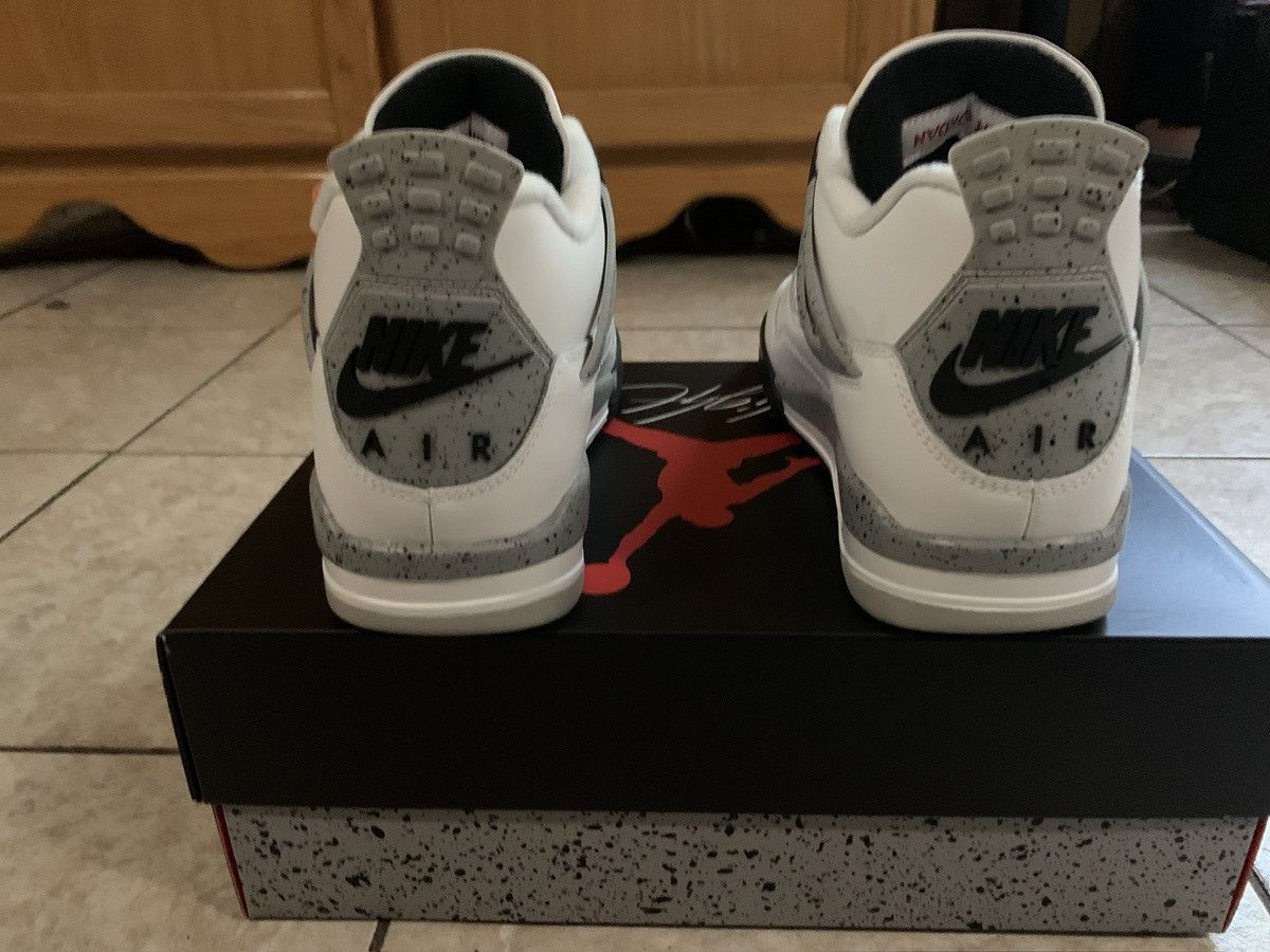 Jordan Brand Jordan 4 White Cement Size US 8.5 / EU 41-42 - 4 Thumbnail
