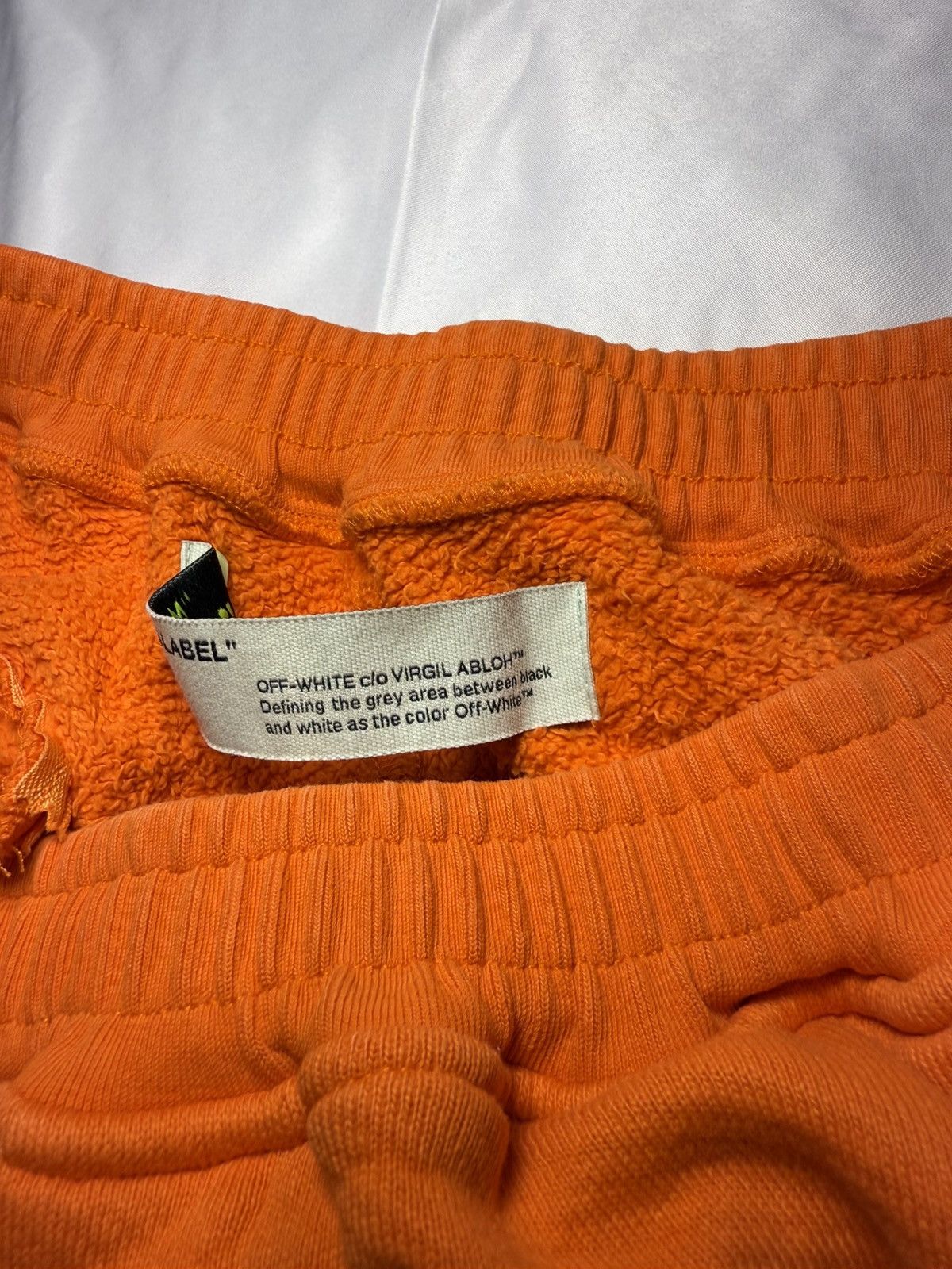 Off-White 2013 Off-White Logo NEW Cargo Cuffed Jogger Sweatpant Medium Size US 32 / EU 48 - 11 Thumbnail