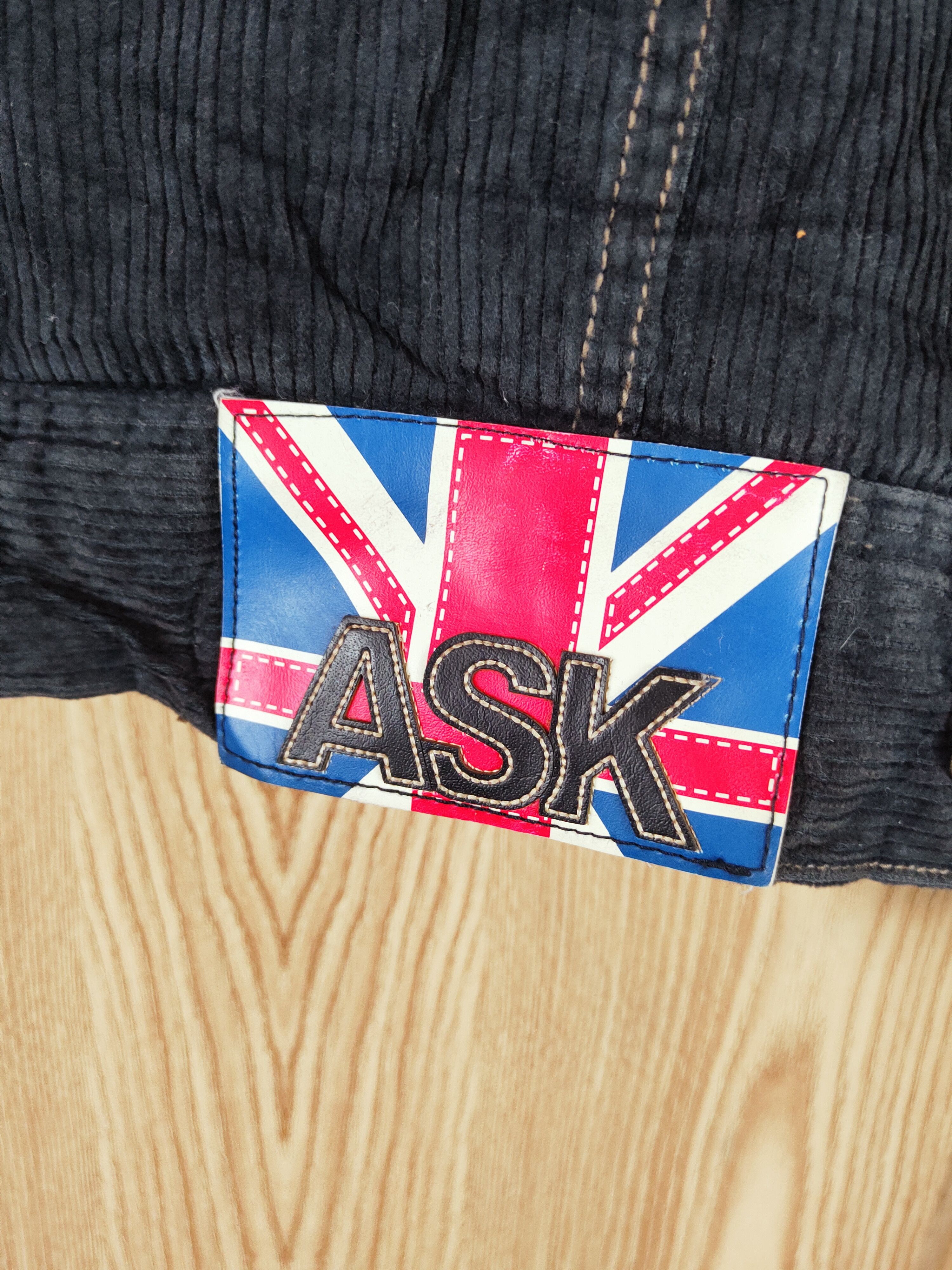 Japanese Brand Ask Black Corduroy Jackets winter #W168 Size US M / EU 48-50 / 2 - 14 Thumbnail