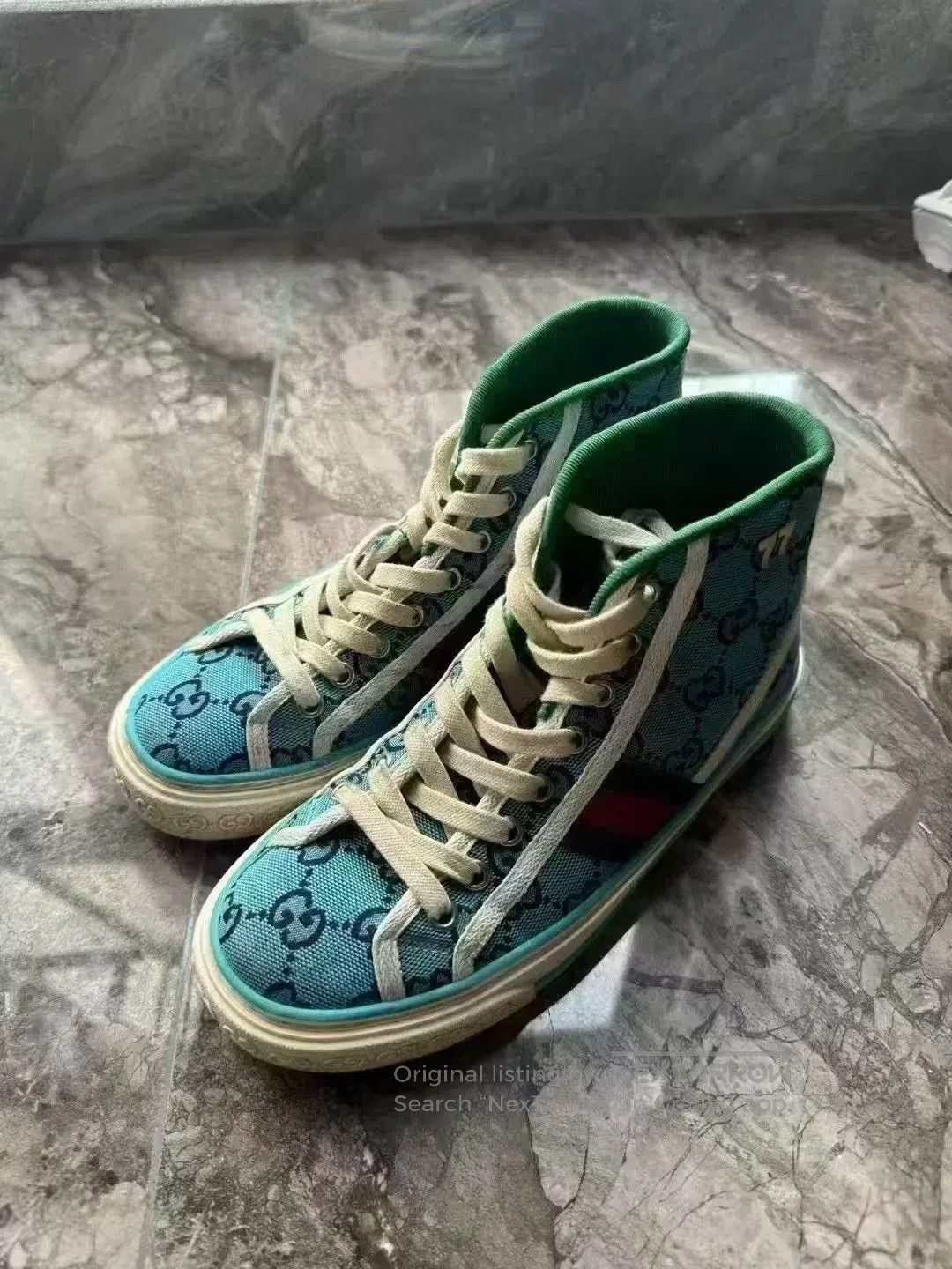 Gucci Gucci Tennis 1977 High. Size US 4.5 / IT 34.5 - 1 Thumbnail