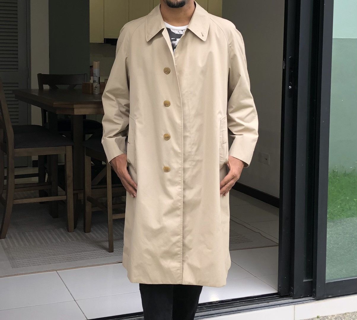 Burberry Vintage Burberrys Trench Coat Jacket Size US L / EU 52-54 / 3 - 3 Thumbnail