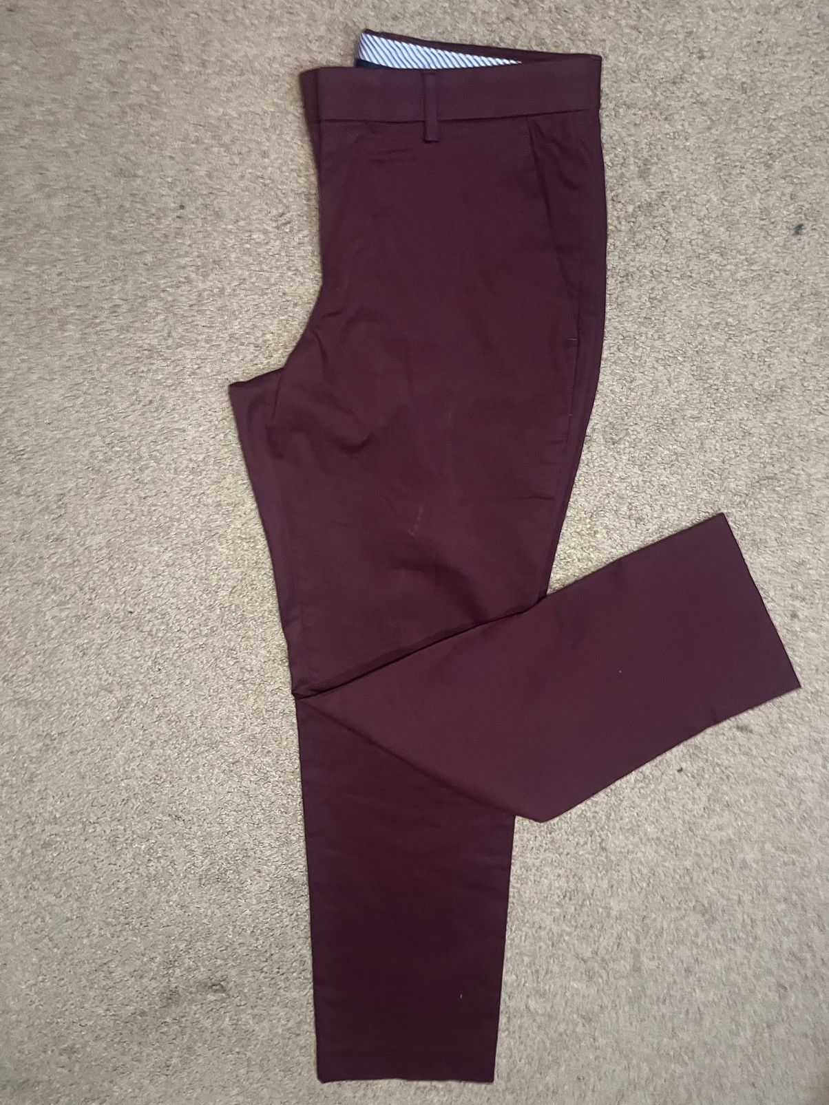 Express Burgunder express slim fit Size US 32 / EU 48 - 3 Thumbnail