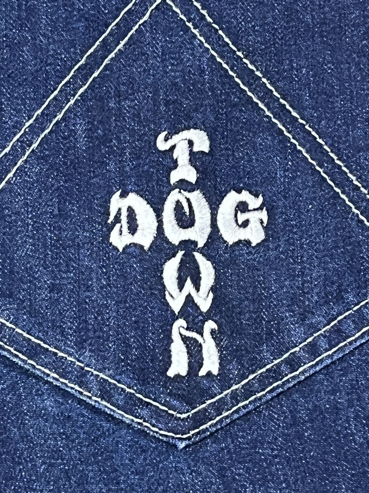 Dogtown RARE!! 90's Baggy DOGTOWN Hip Hop Skate Denim Pants Size US 31 - 13 Thumbnail