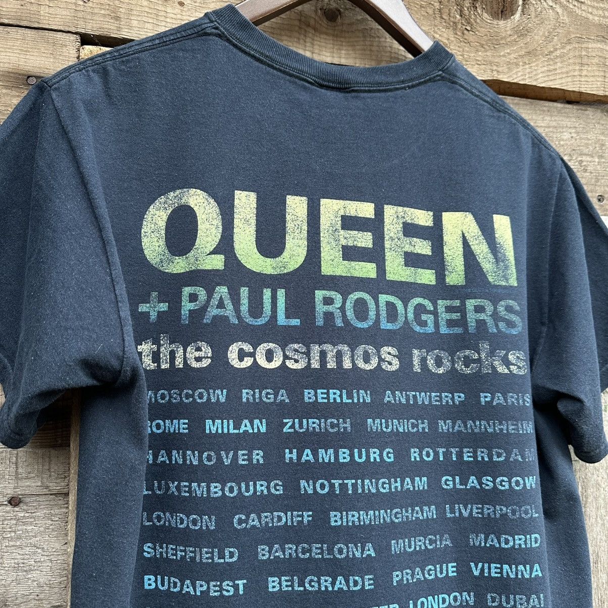Band Tees × Vintage Vintage Queen and Paul Rodgers “the cosmos rocks” Tour Tee Size US M / EU 48-50 / 2 - 5 Thumbnail
