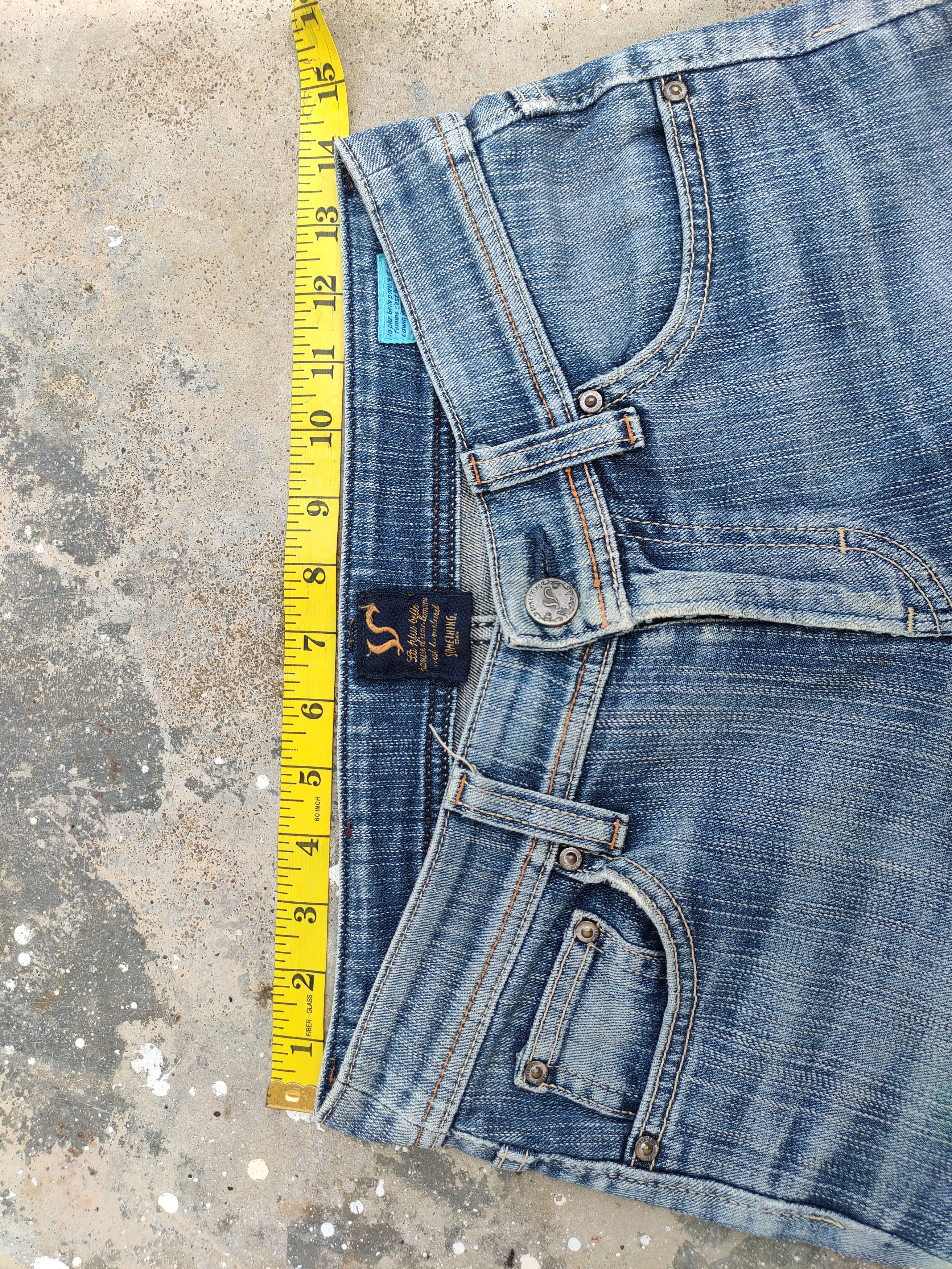 Japanese Brand × Jean FLARE VINTAGE JAPANESE BOOTCUT RIPPED JEANS DENIM PANTS Size US 28 / EU 44 - 5 Thumbnail