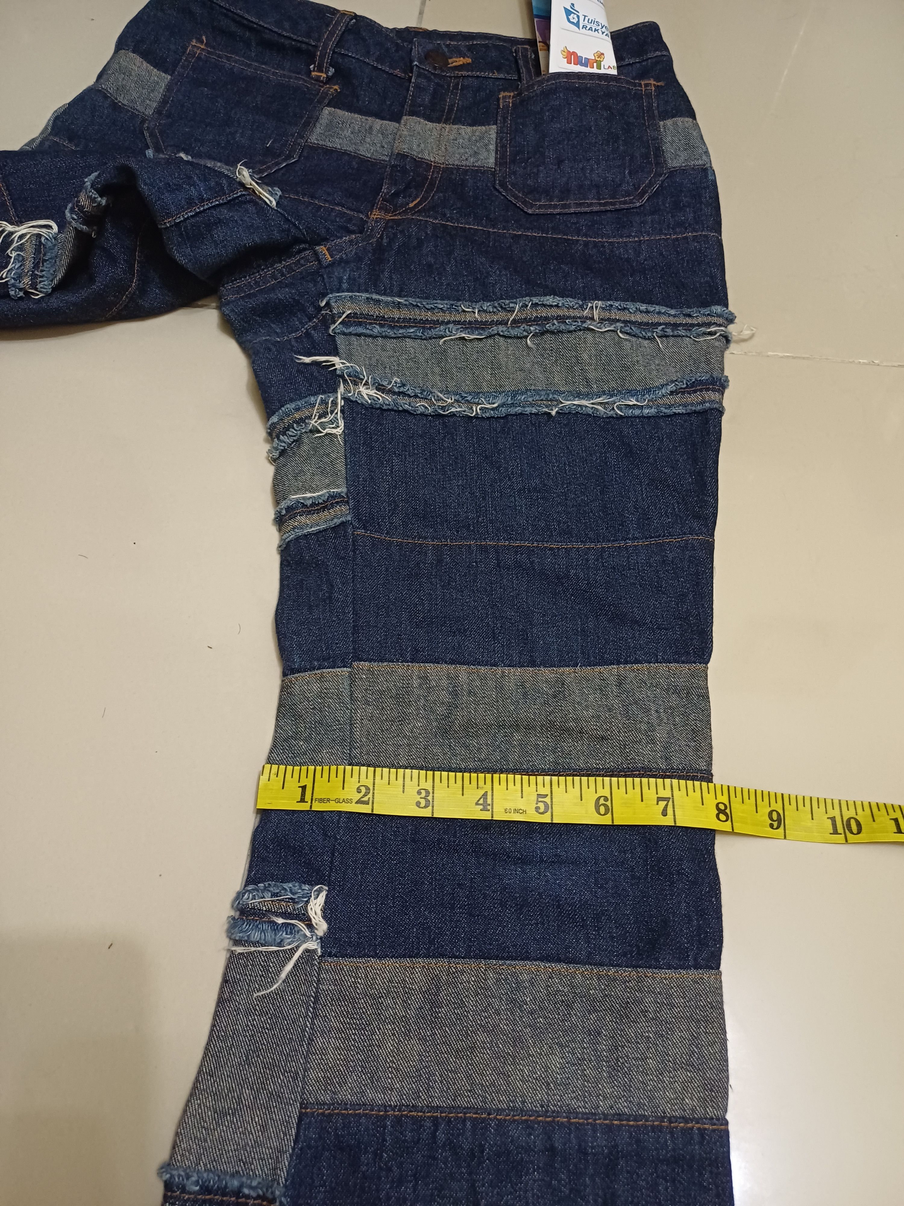 Hysteric Glamour Patchwork flared jeans inspired by Hysteric Glamour Size 28" / US 6 / IT 42 - 13 Thumbnail