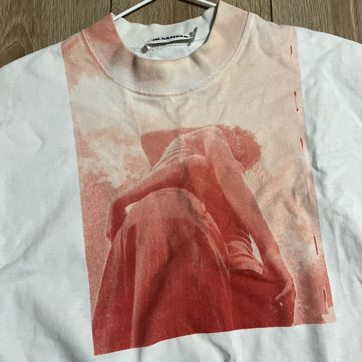 Vintage JIL SANDER GRAPHIC PRINT OVERSIZED T-SHIRT Size US M / EU 48-50 / 2 - 2 Thumbnail
