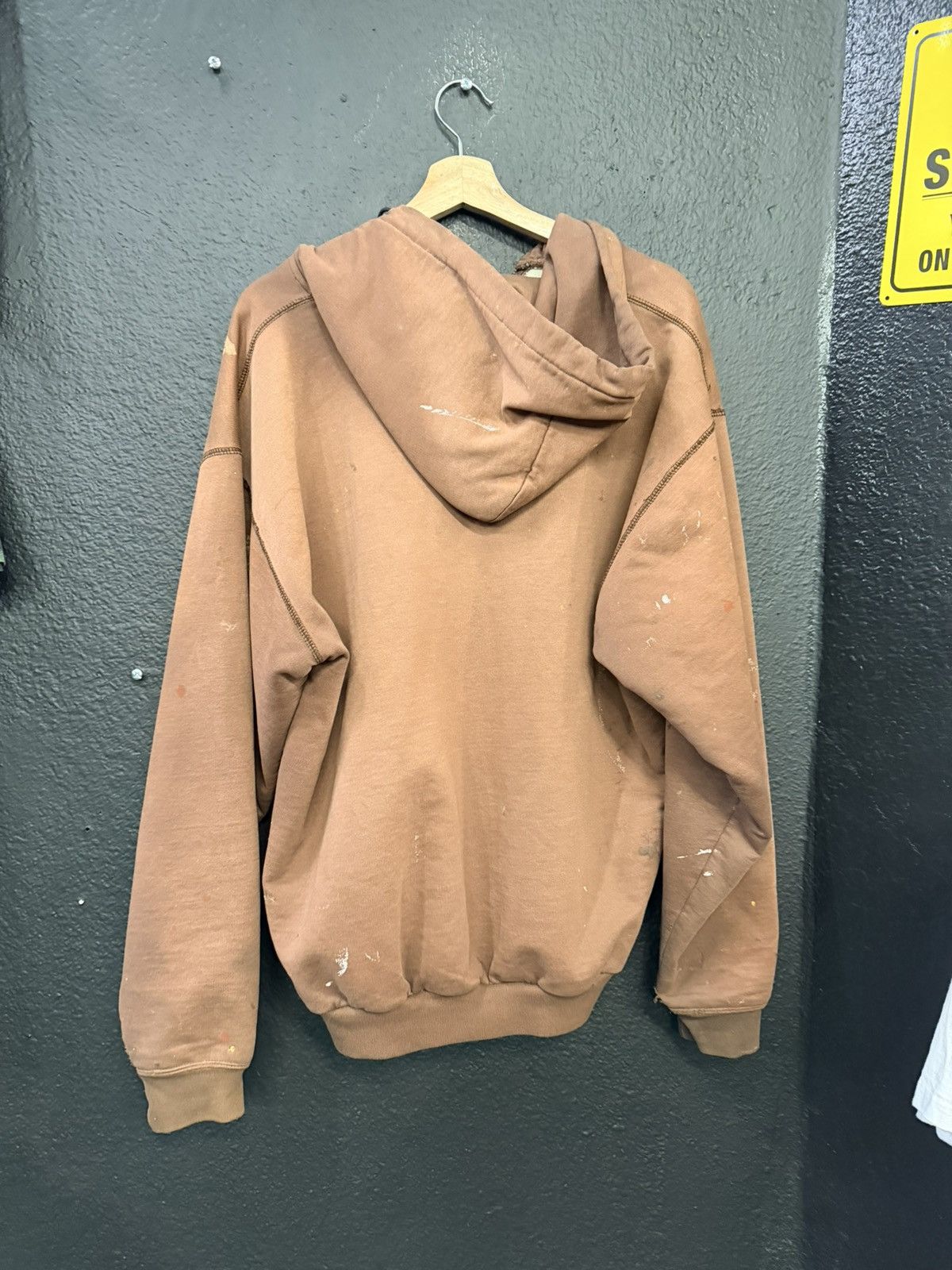 Carhartt Carhartt thermal lined faded and distressed hoodie Size US L / EU 52-54 / 3 - 2 Thumbnail