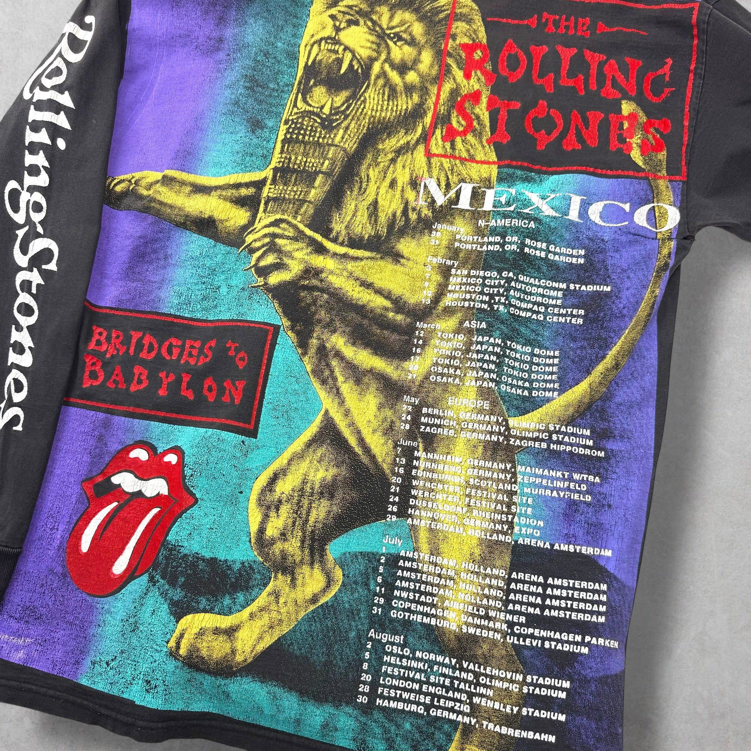 Vintage Vintage 90's Resurreccion Rolling Stones L/S Tee XL Size US XL / EU 56 / 4 - 6 Thumbnail