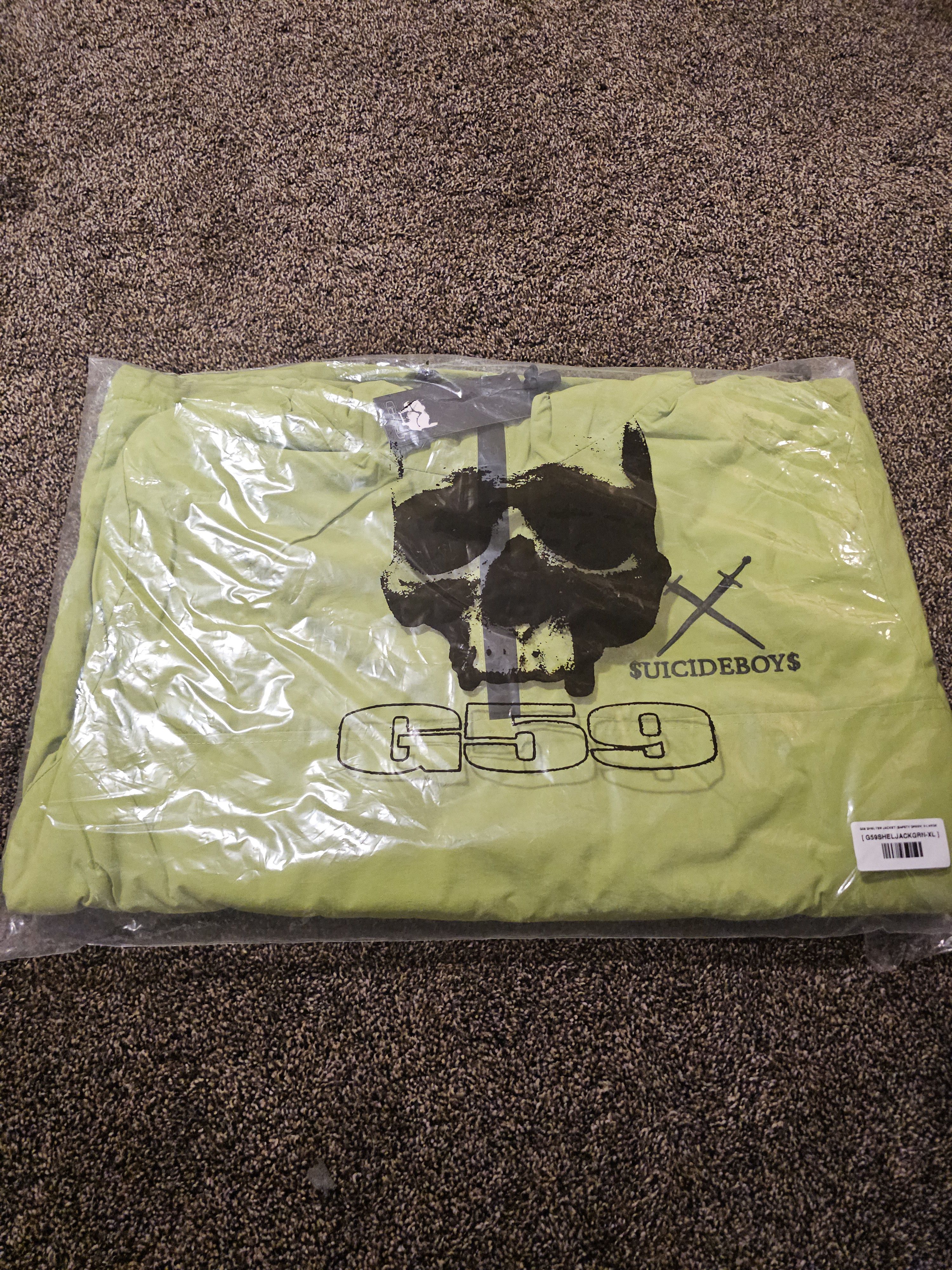 G59 Records G59 saftey green shelter jacket INLFTRGMH Size US XL / EU 56 / 4 - 3 Thumbnail