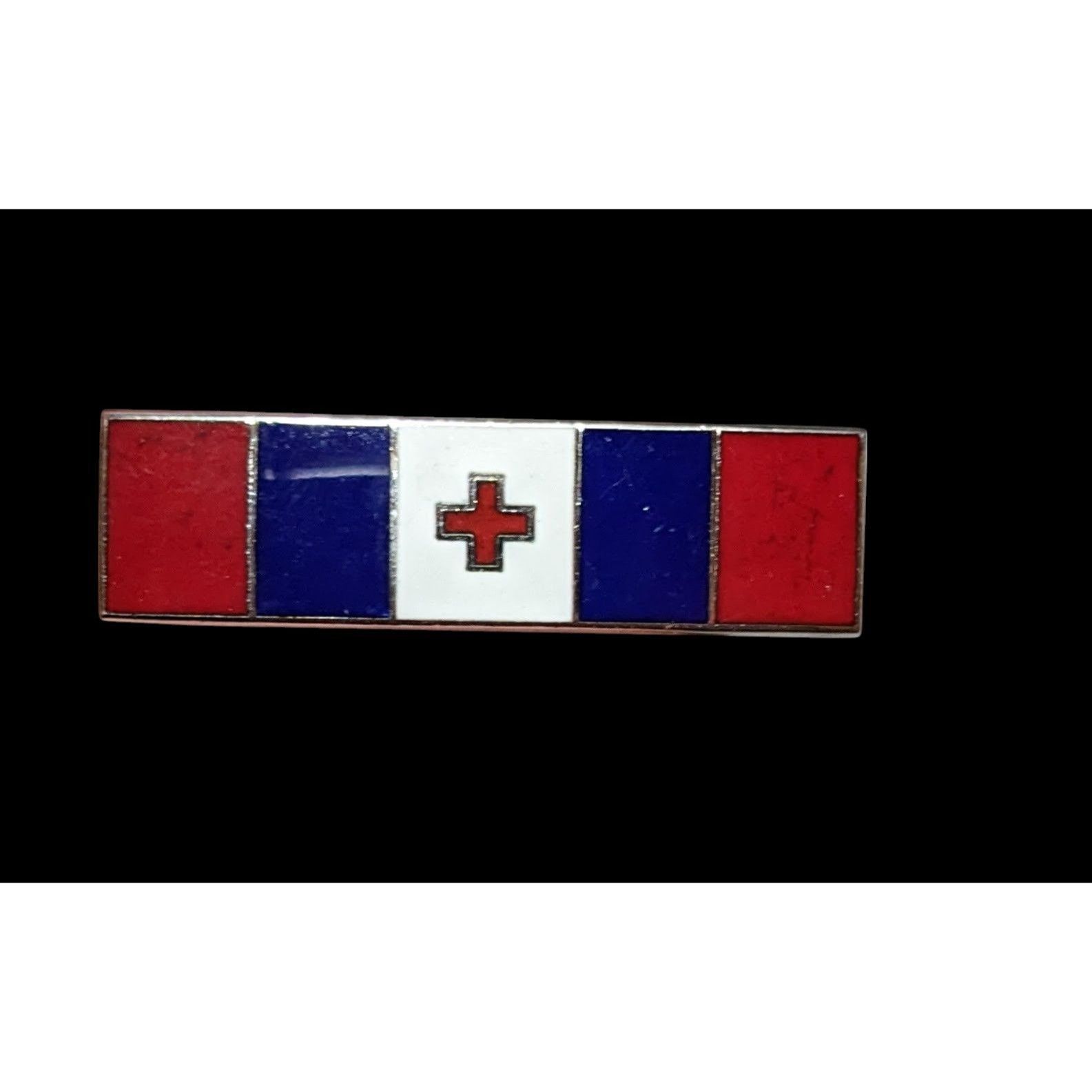 Other Red White And Blue Medical Cross Pin/Badge Size ONE SIZE - 2 Thumbnail