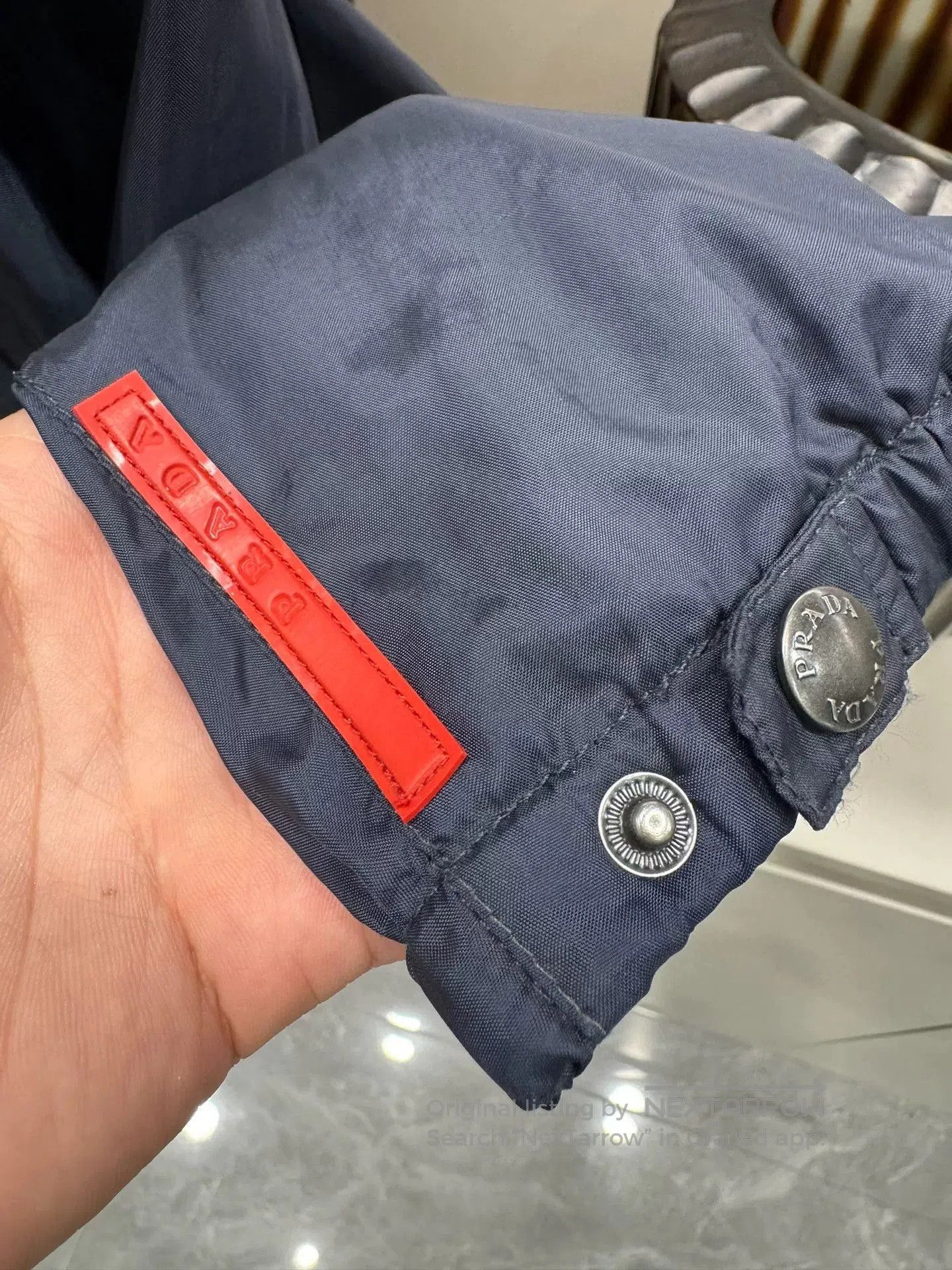 Prada PRADA Nylon Jacket Hidden Hood. Size US M / EU 48-50 / 2 - 3 Thumbnail