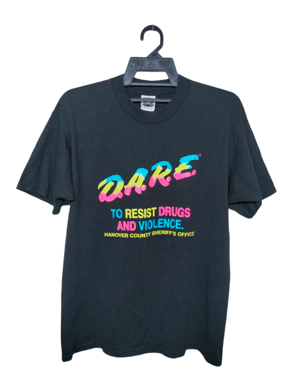 D.A.R.E × Fruit Of The Loom × Vintage Vintage Dare rainbow Tshirt 🌈 ...