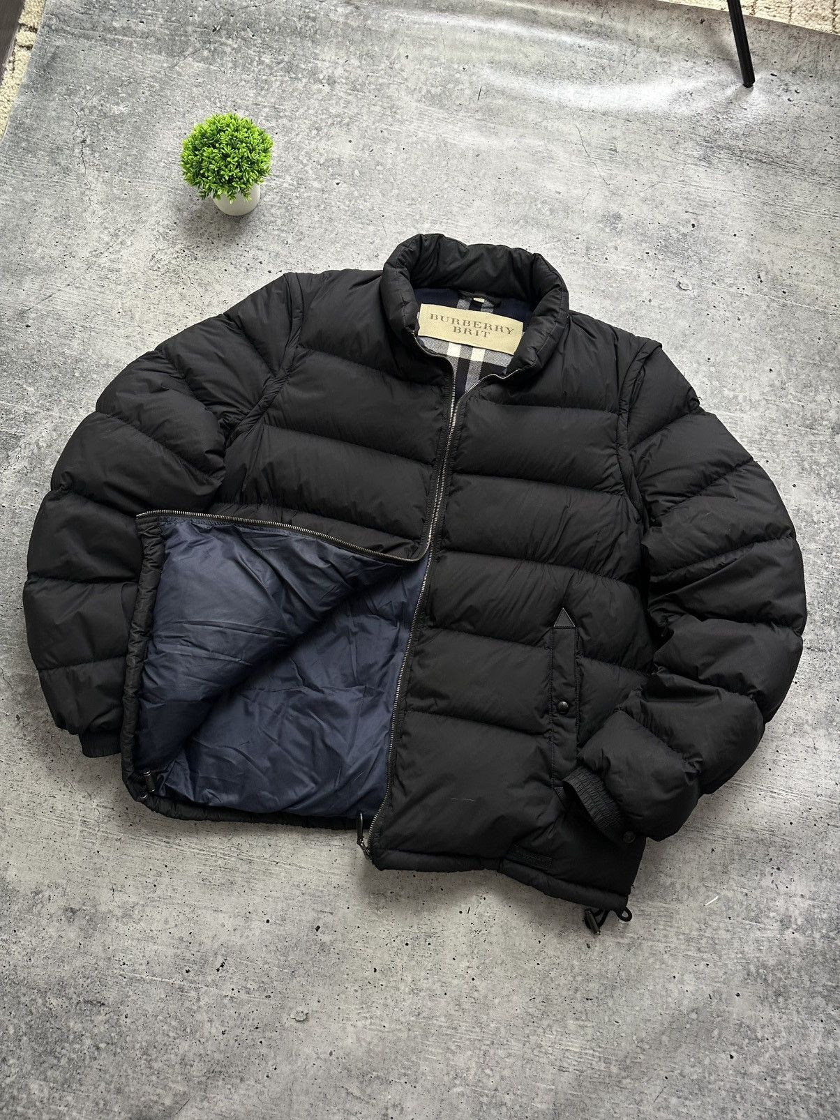 Burberry Burberry Brit Down Puffer Transformer Removable Jacket Size US XXL / EU 58 / 5 - 3 Thumbnail