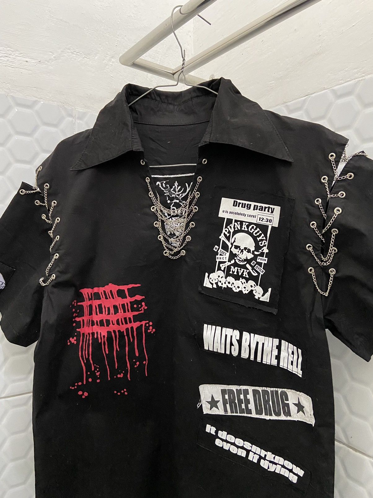 Japanese Brand Japanese Gothic Punk Shirt Size US S / EU 44-46 / 1 - 4 Thumbnail