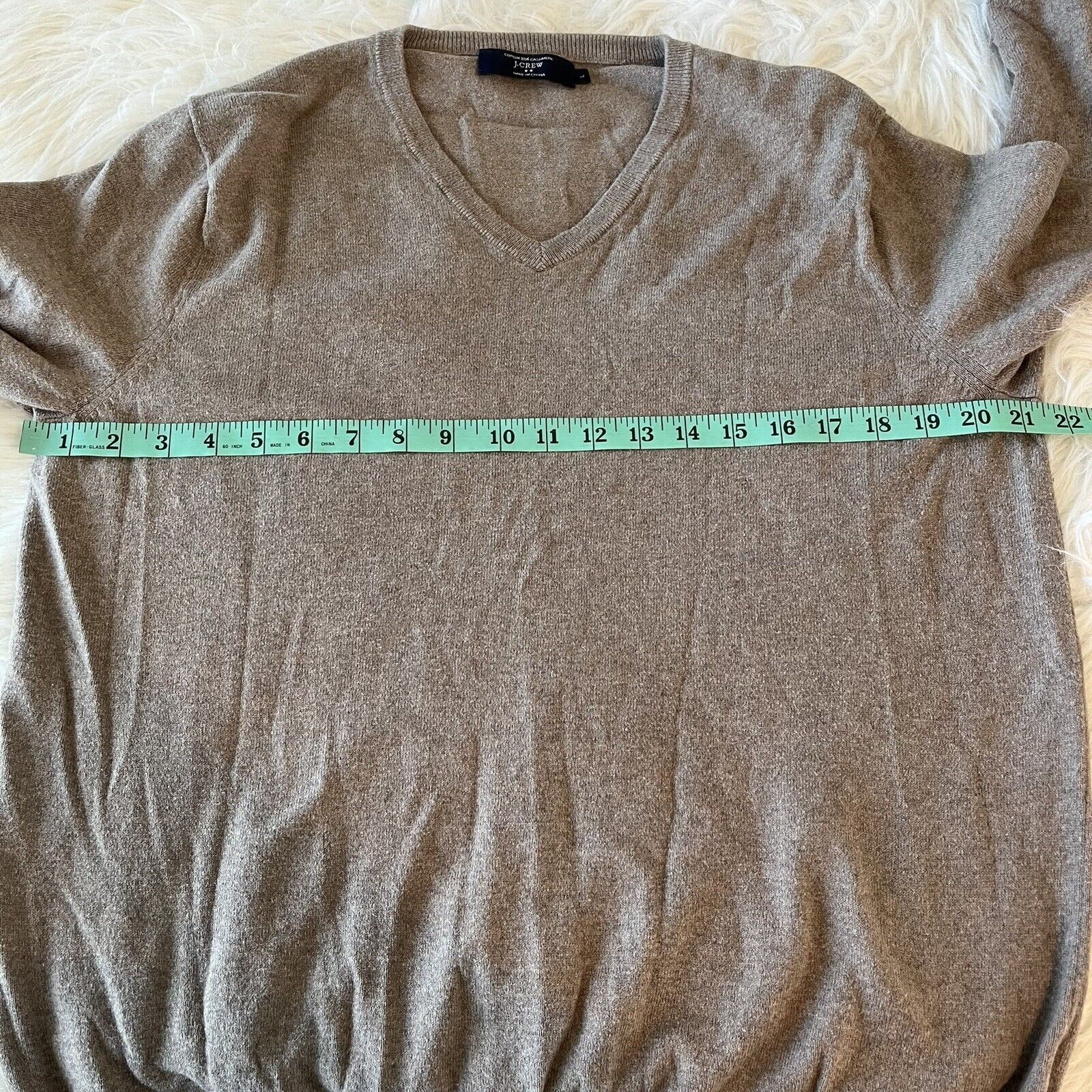 J.Crew J.CREW V-Neck Sweater Cashmere Size US L / EU 52-54 / 3 - 7 Thumbnail