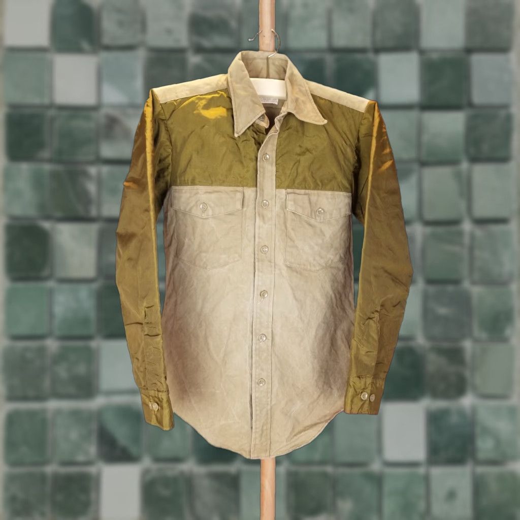 Vintage VINTAGE DUXBAK HEAVY HUNTING SHIRT SZ SMALL Shirt Men Long Sleeve Button-Up Brown 70s Holiday? Size US S / EU 44-46 / 1 - 1 Thumbnail