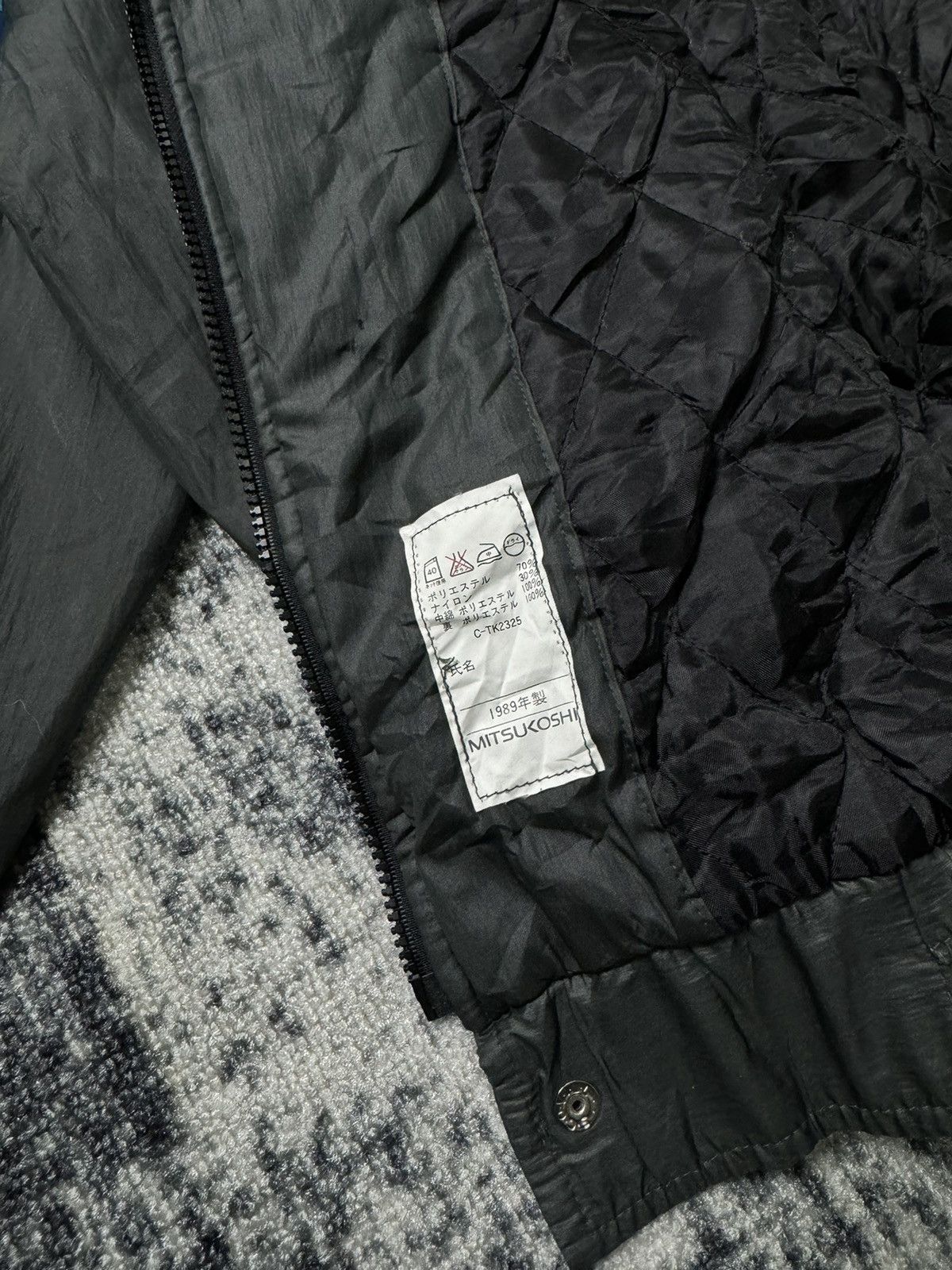 Japanese Brand × Vintage Japan Brand Mitsukoshi Bomber Jacket Similar Kapital Y2K 90s Size US M / EU 48-50 / 2 - 5 Thumbnail