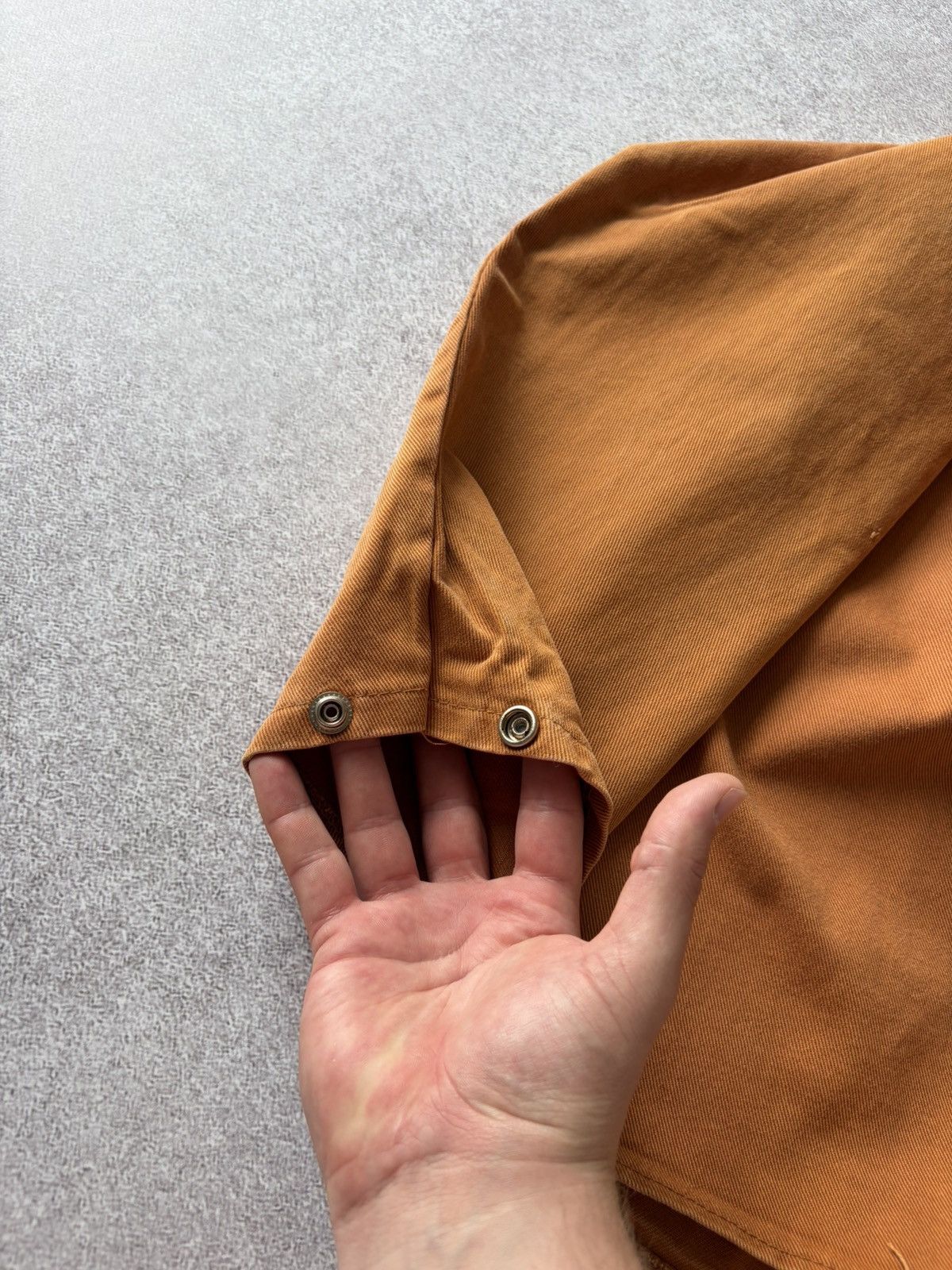 Vintage VTG French Work Sun - faded Distressed Brown Jacket Size XL Size US XL / EU 56 / 4 - 9 Thumbnail