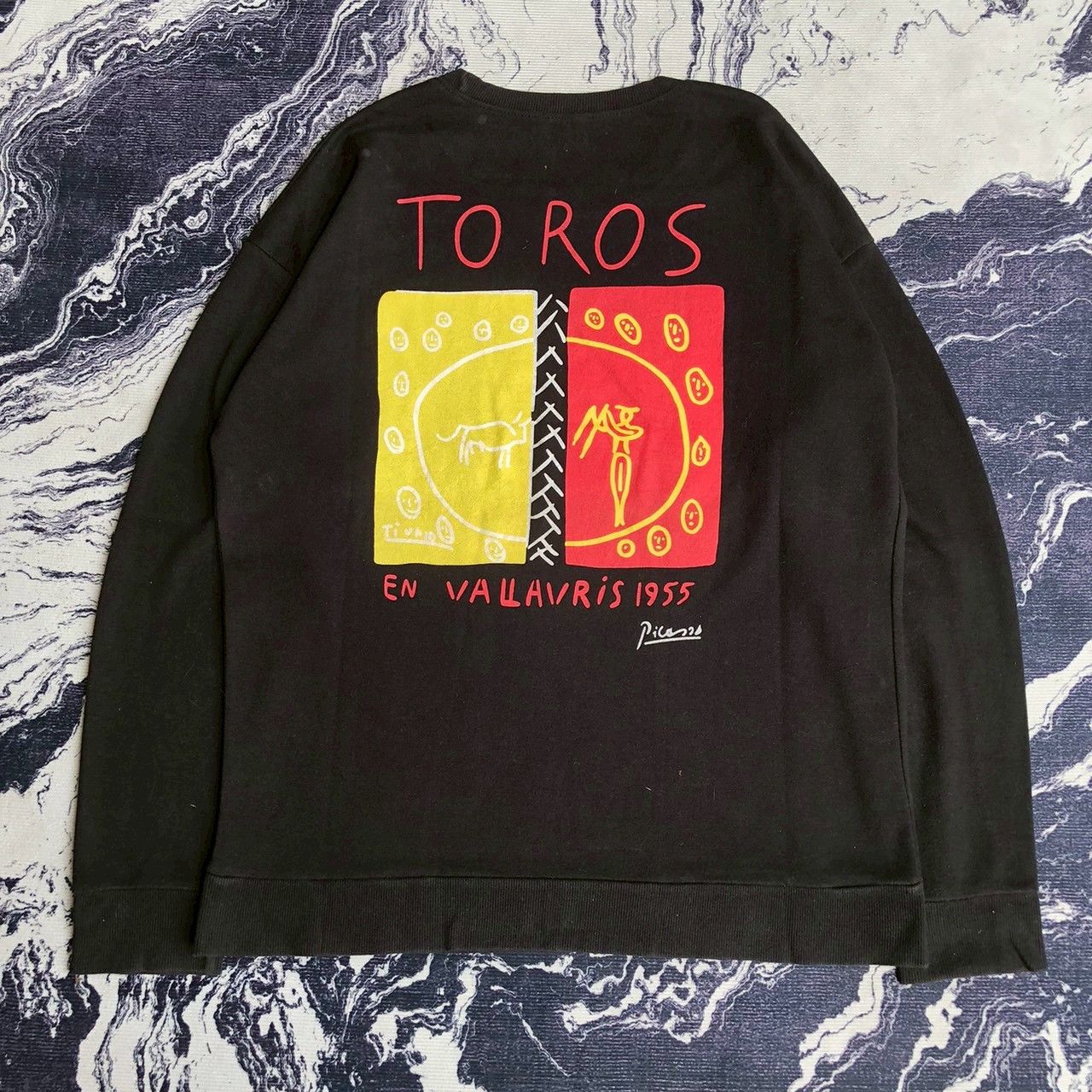 Vintage Picasso “Toros en Vallauris 1955” Longsleeve Tee