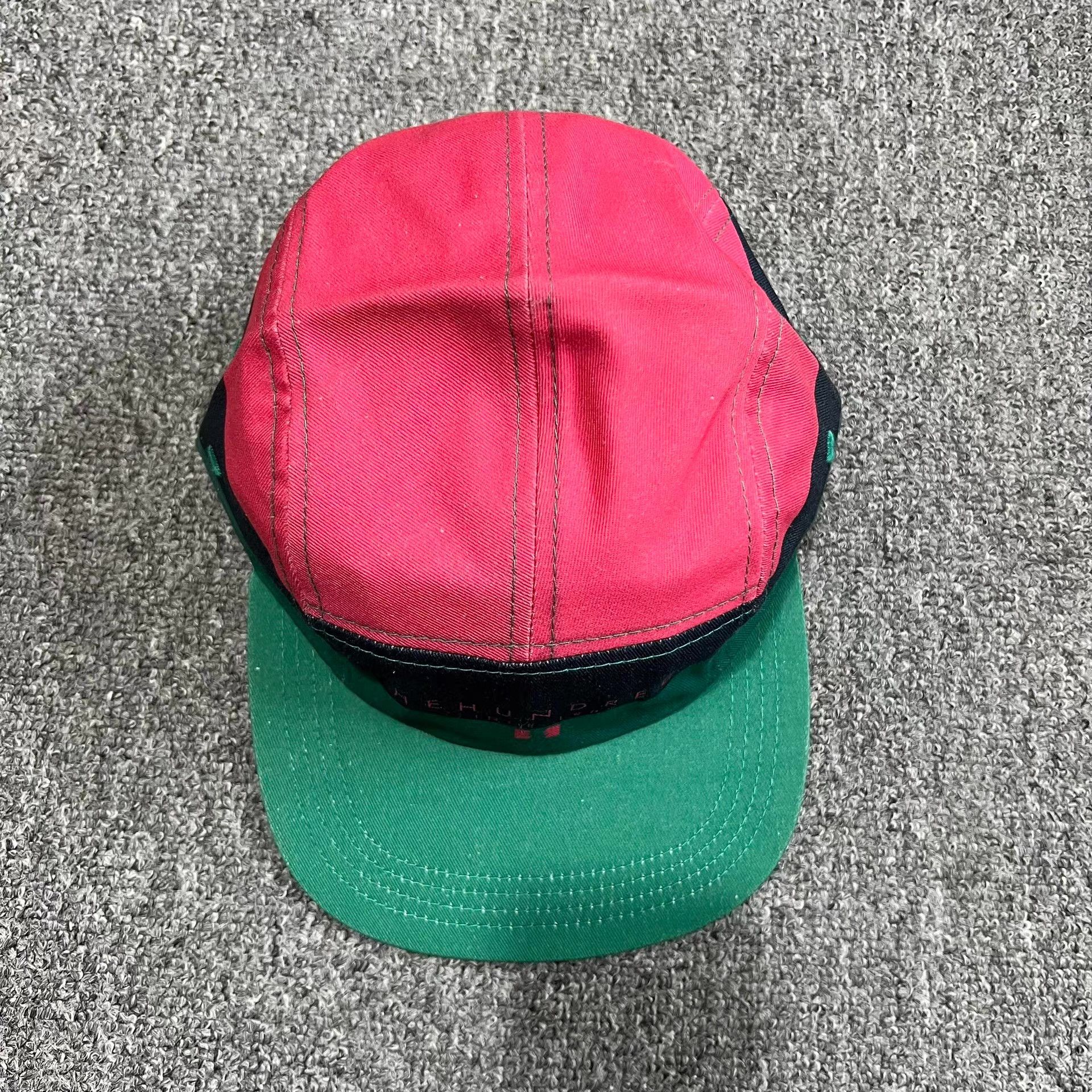 The Hundreds The Hundreds Bomb Vintage 5-Panel Baseball Visor Q7 Size ONE SIZE - 3 Thumbnail